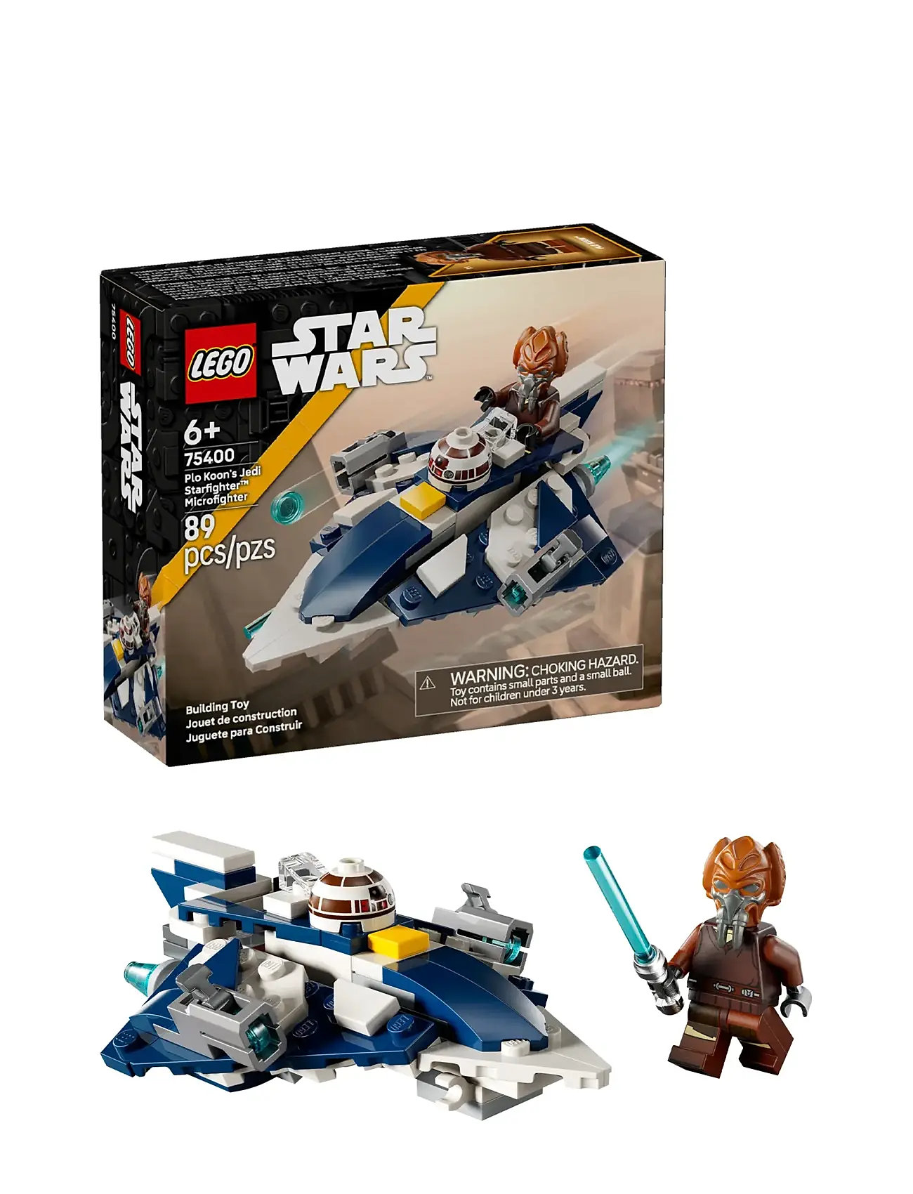 Microfighter Af Plo Koons™ Jedi-Stjernejager 75400 Toys Lego Toys Lego star Wars Multi/patterned LEGO