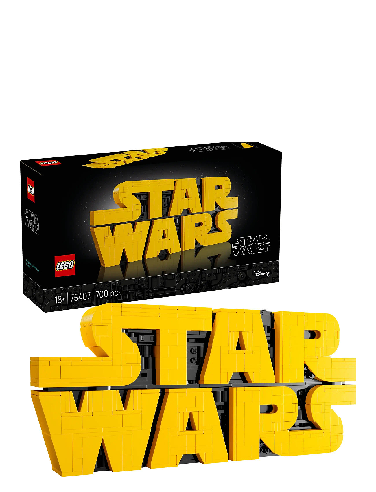 Klodsbygget Star Wars™ Logo 75407 Toys Lego Toys Lego star Wars Yellow LEGO