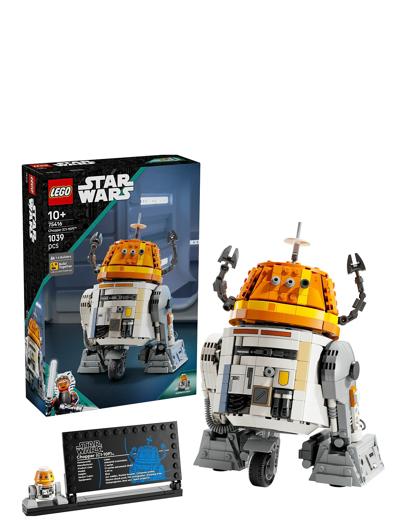 Chopper ™ Astromekdroide 75416 Toys Lego Toys Lego star Wars Multi/patterned LEGO