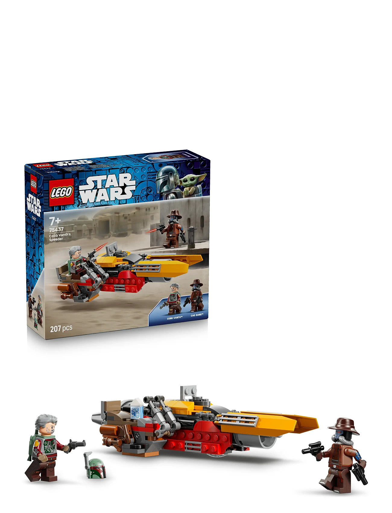 LEGO Cobb Vanths Speeder 75437, One Size, Yellow, Byggesæt Og -Klodser > Byggesæt, Børn