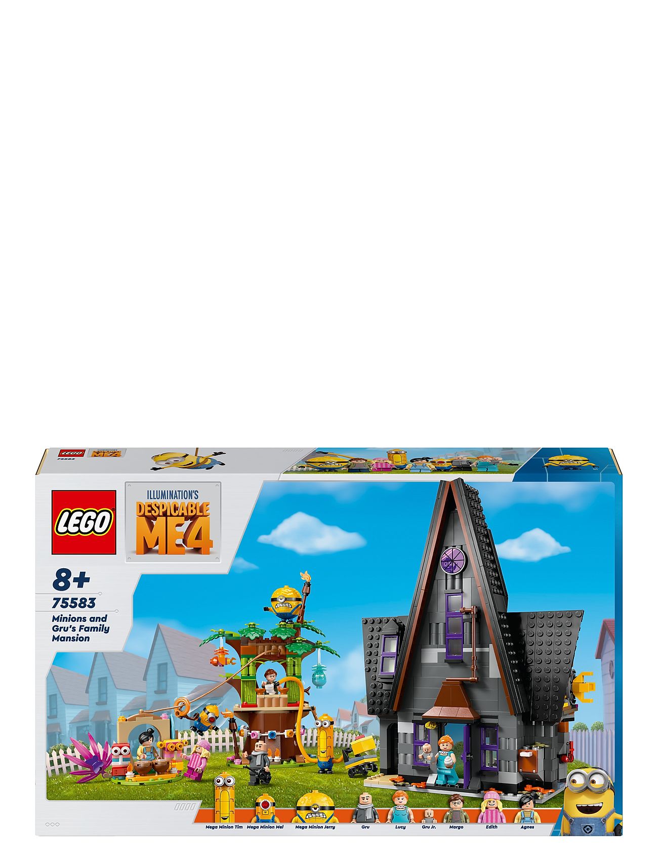 Minions Og Grus Familiepalæ 75583 Toys Lego Toys Lego minions Multi/patterned LEGO