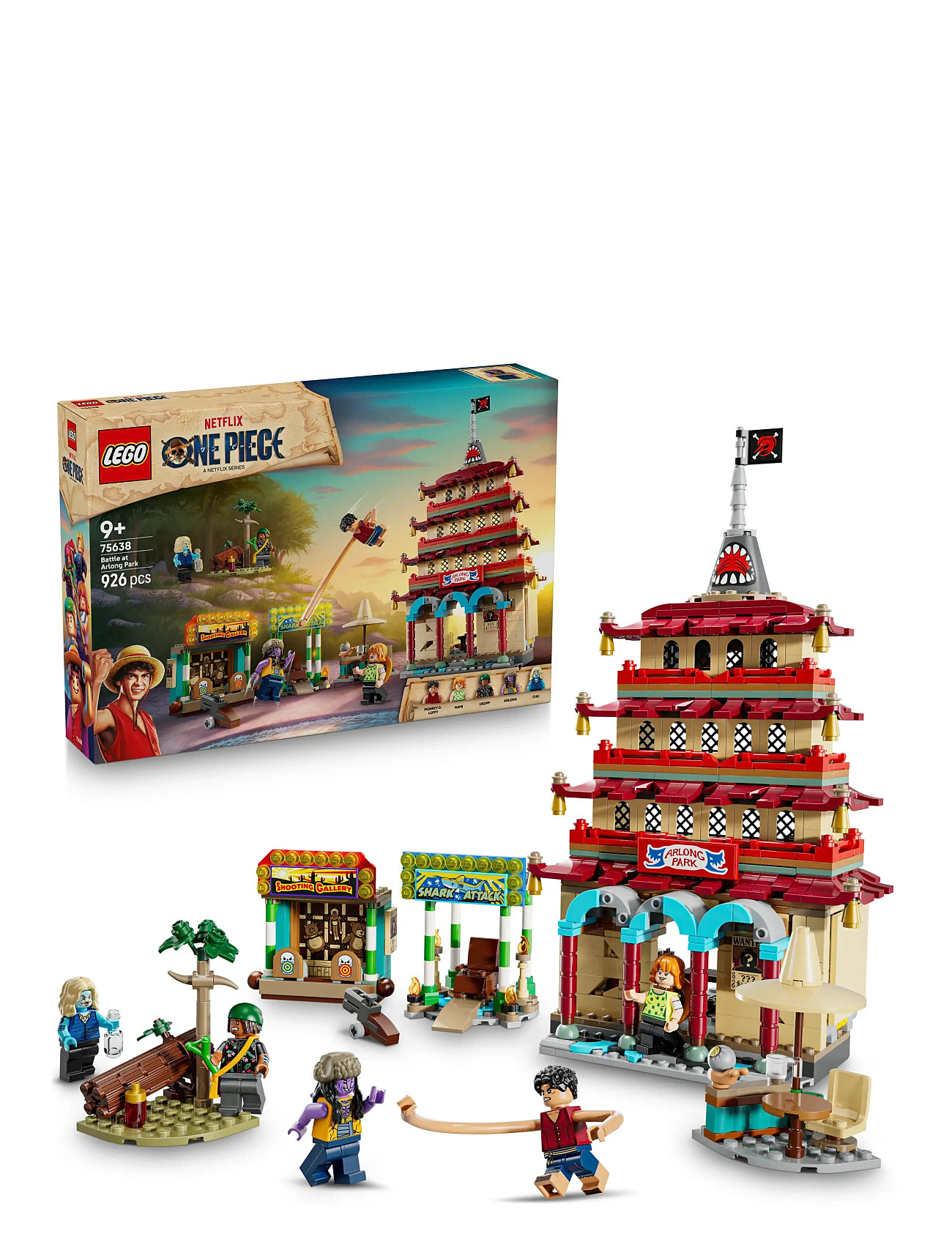 LEGO One Piece Battle At Arlong Park Interactive Pirate Toy Building Set 75638, One Size, Multi/patterned, Lego Legetøj > Lego Super Heroes, Børn