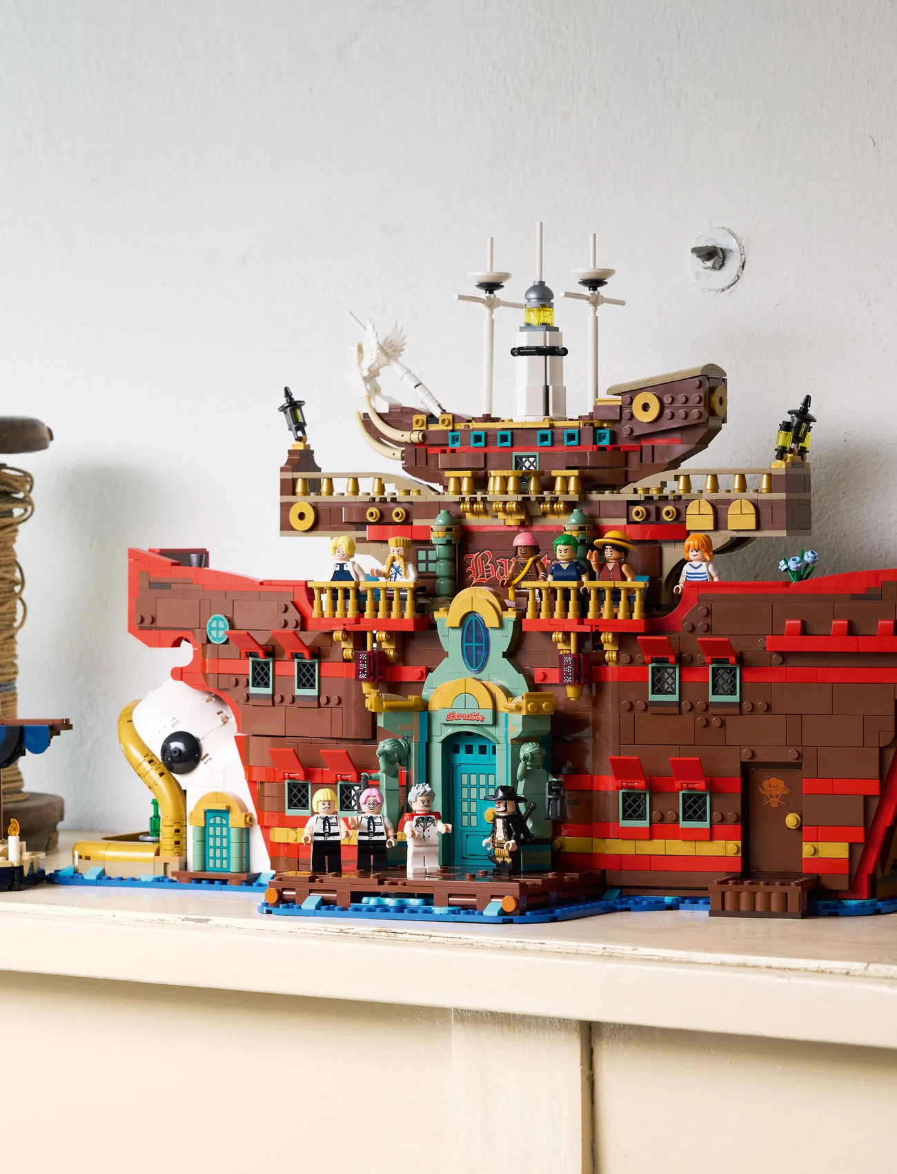 LEGO The Baratie Floating Restaurant, Anime Gift Model Kit 75640, One Size, Multi/patterned, Lego Legetøj > Lego Super Heroes, Børn