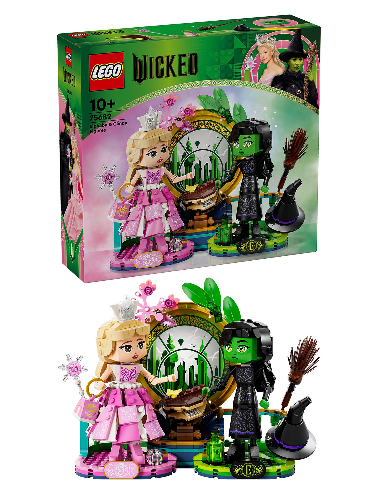 Figurer Af Elphaba Og Glinda Toys Lego Toys Multi/patterned LEGO