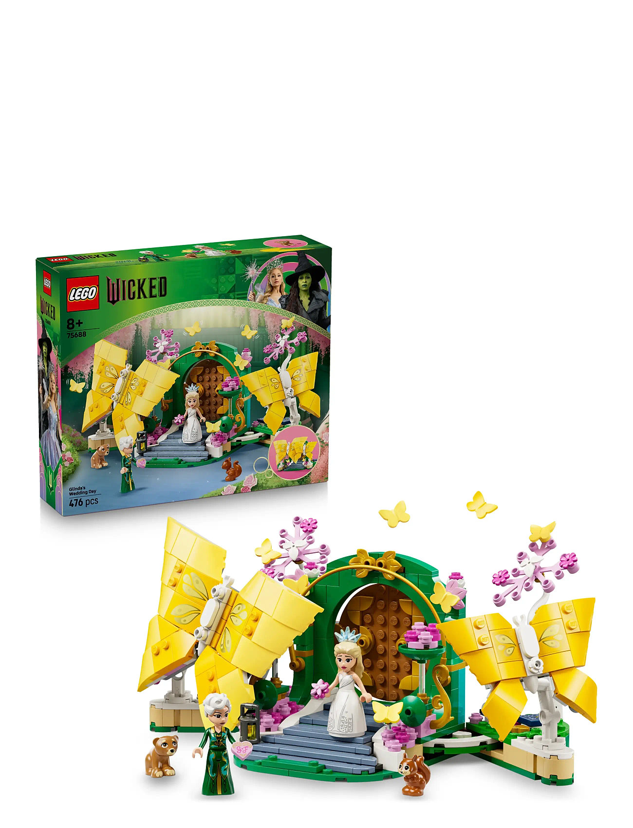 LEGO Wicked Glinda’s Wedding Day Butterfly 75688 Patterned - One Size - Kinder