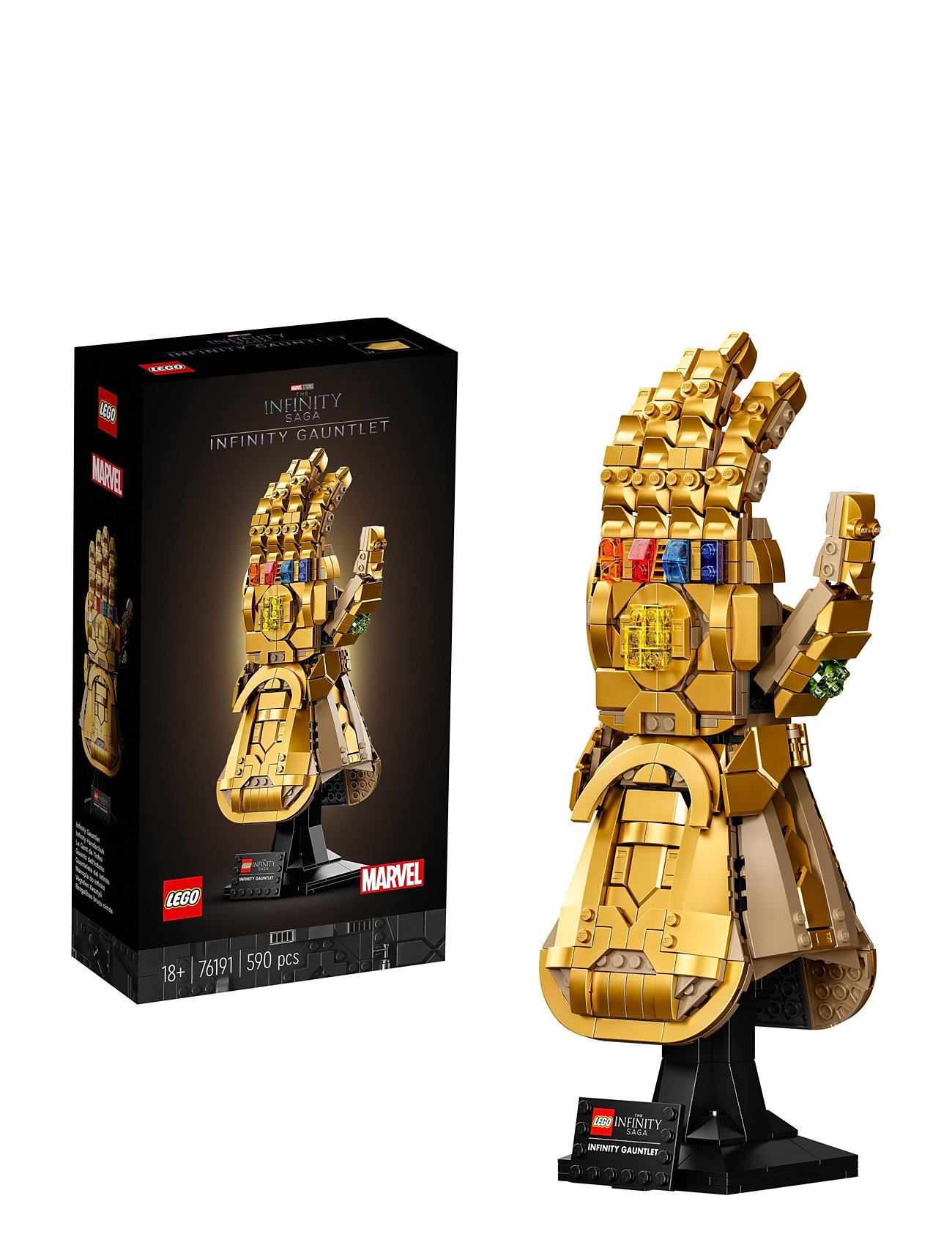 Infinity Gauntlet Thanos Set For Adults Toys Lego Toys Lego Super Heroes Gold LEGO