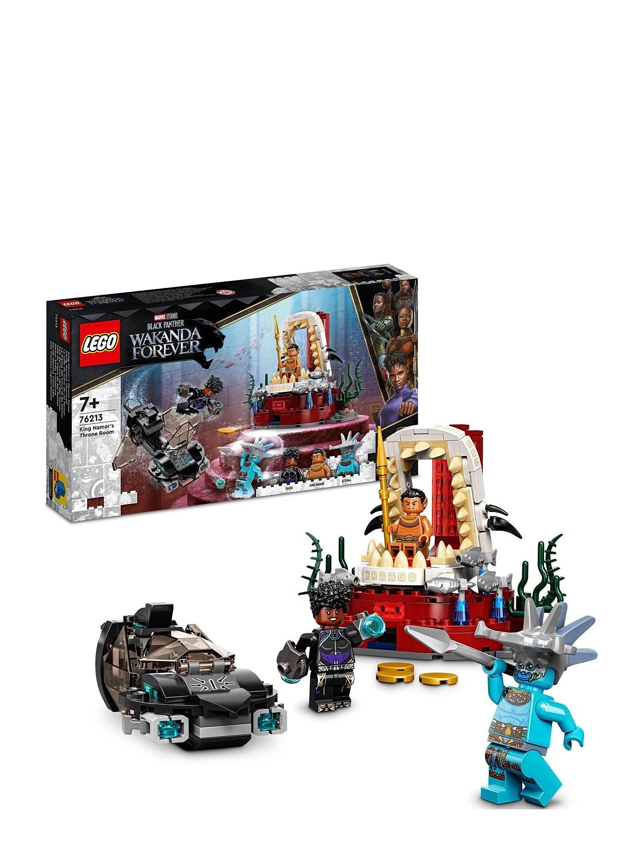 King Namor’s Thr Room Black Panther Set Toys Lego Toys Lego Super Heroes Multi/patterned LEGO