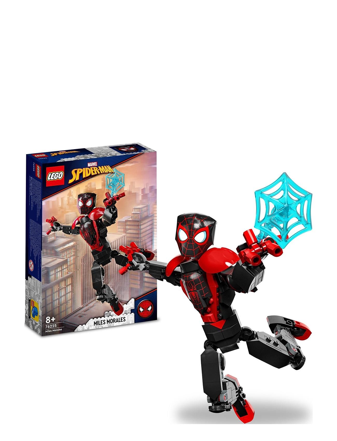 LEGO "Miles Morales Figure Spider-Man Building Toy Toys Lego Super Heroes Multi/patterned LEGO"