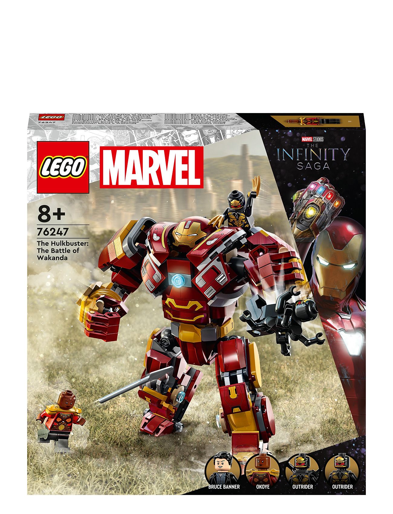 The Hulkbuster: The Battle Of Wakanda Set Toys Lego Toys Lego Super Heroes Multi/patterned LEGO