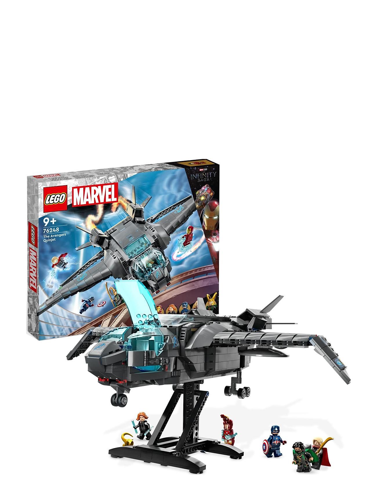 The Avengers Quinjet Infinity Saga Set Toys Lego Toys Lego Super Heroes Multi/patterned LEGO