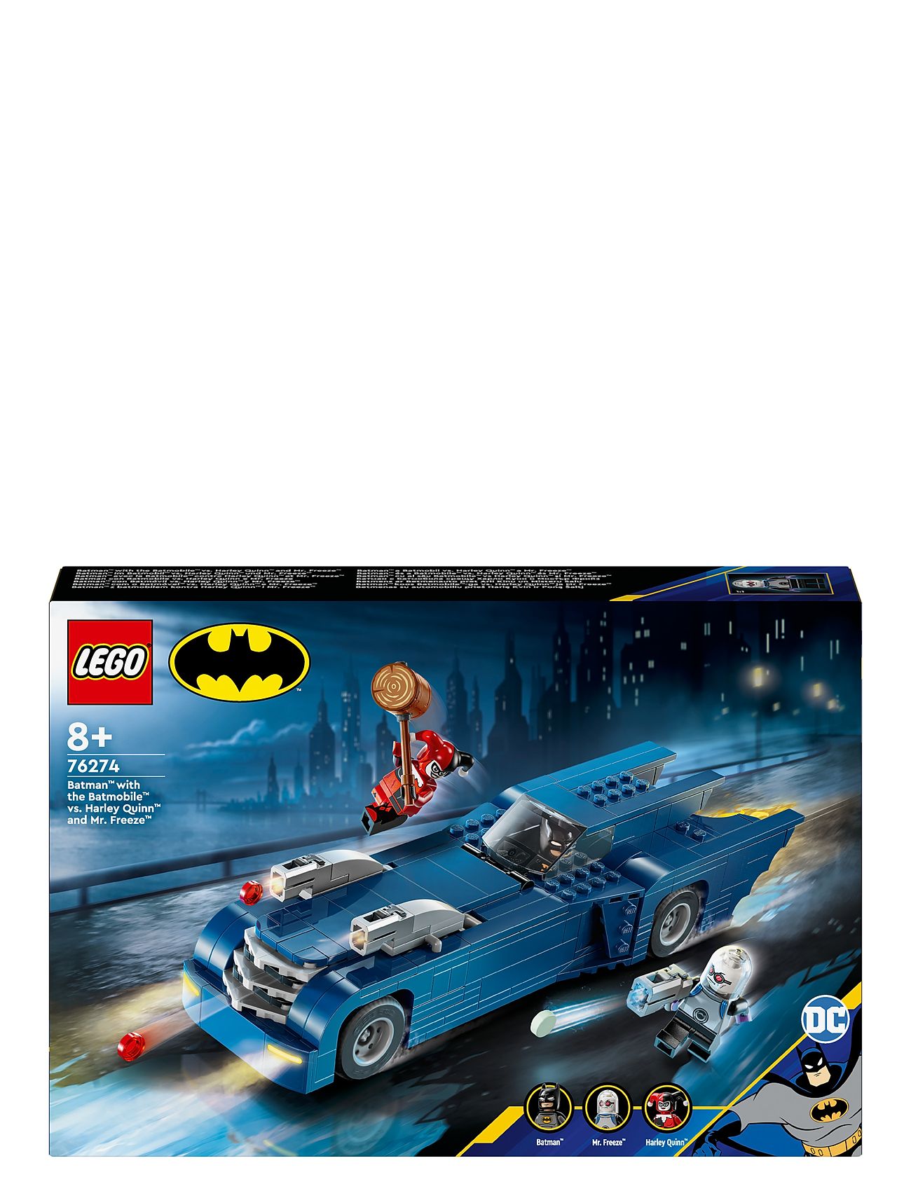 Batman™ Og Batmobile™ Mod Harley Quinn™ Og Mr. Freeze™ Toys Lego Toys Lego Super Heroes Multi/patterned LEGO