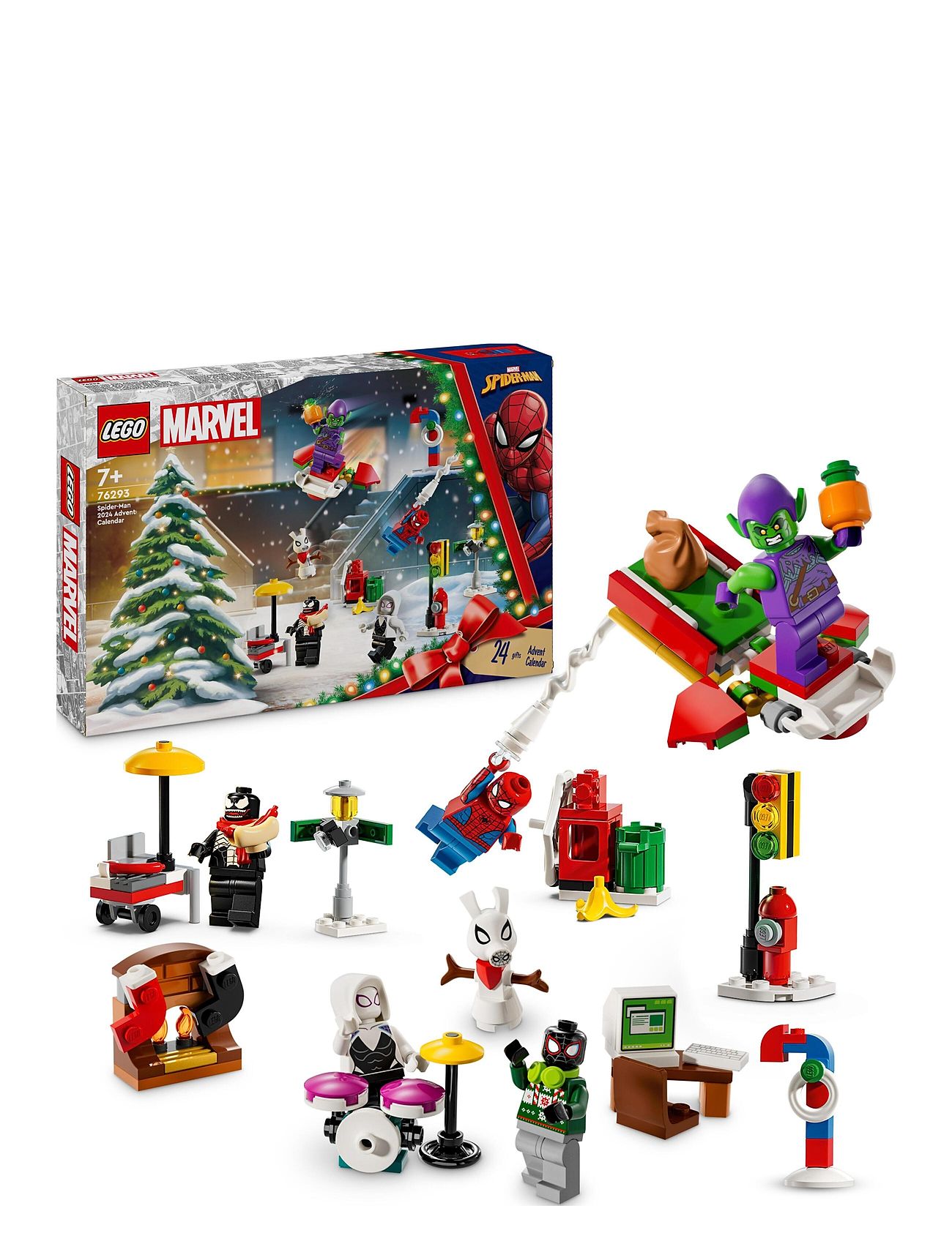 LEGO Spider-Man Julekalender 2024 Multi/patterned