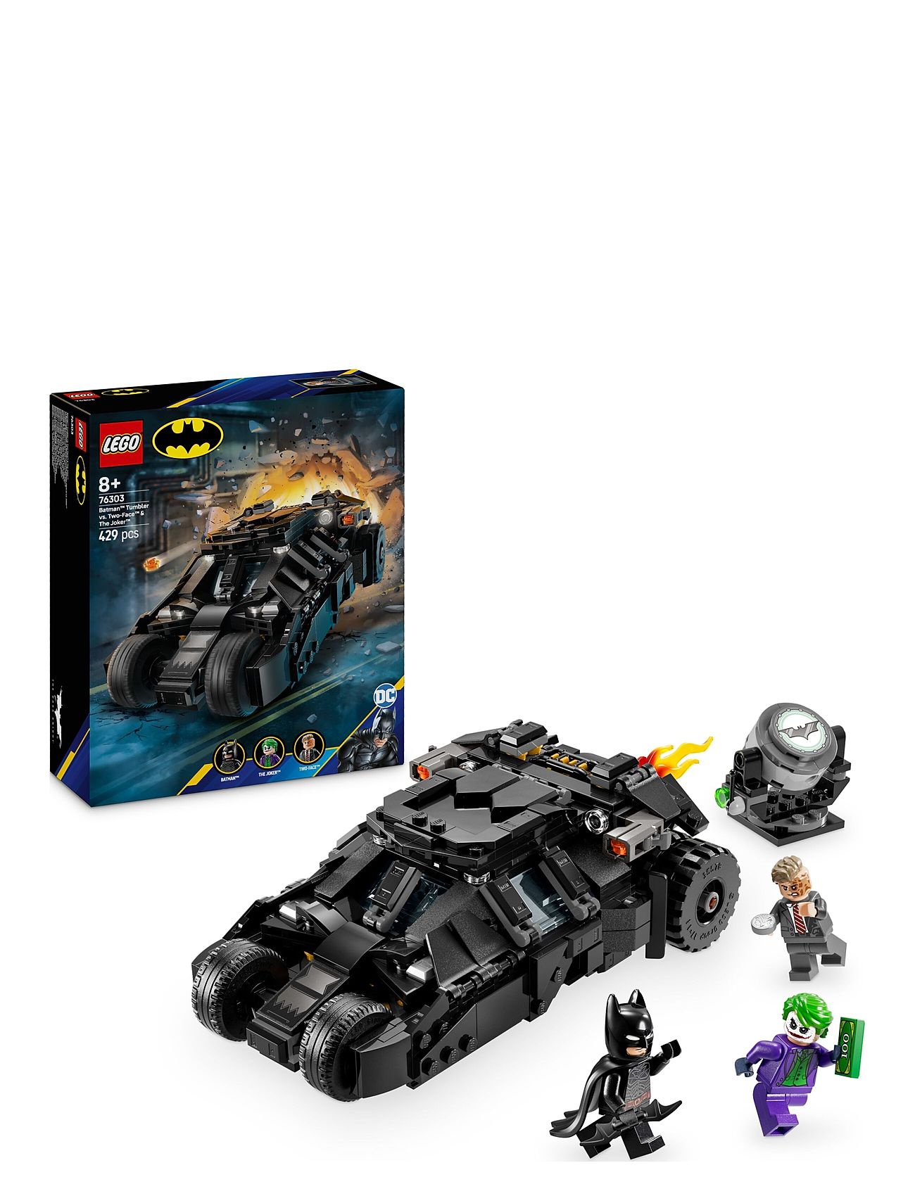 LEGO Batmans™ Tumbler Mod Two-Face™ Og Jokeren Svart