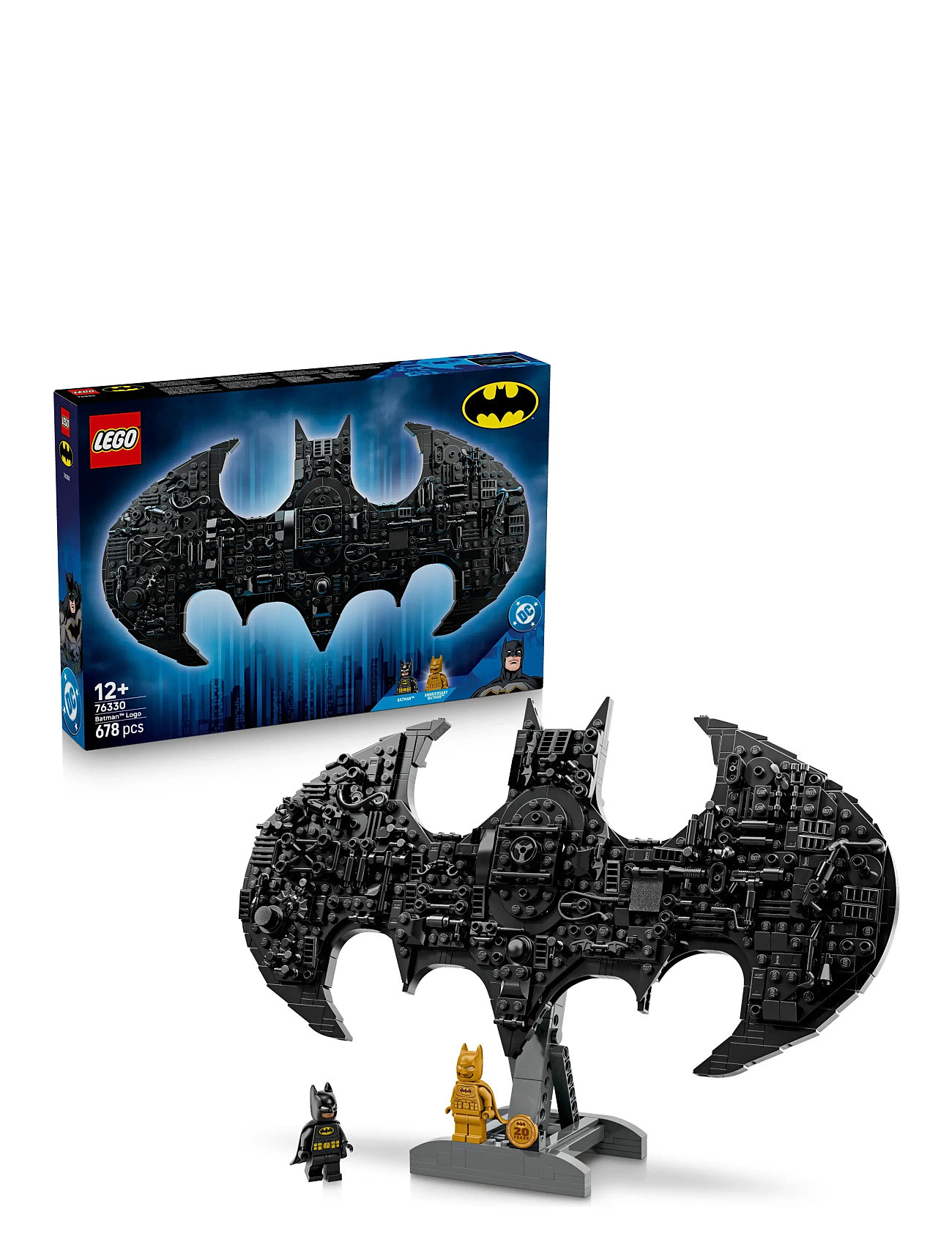 LEGO Batman -Logo 76330, One Size, Black, Lego Legetøj > Lego Super Heroes, Børn