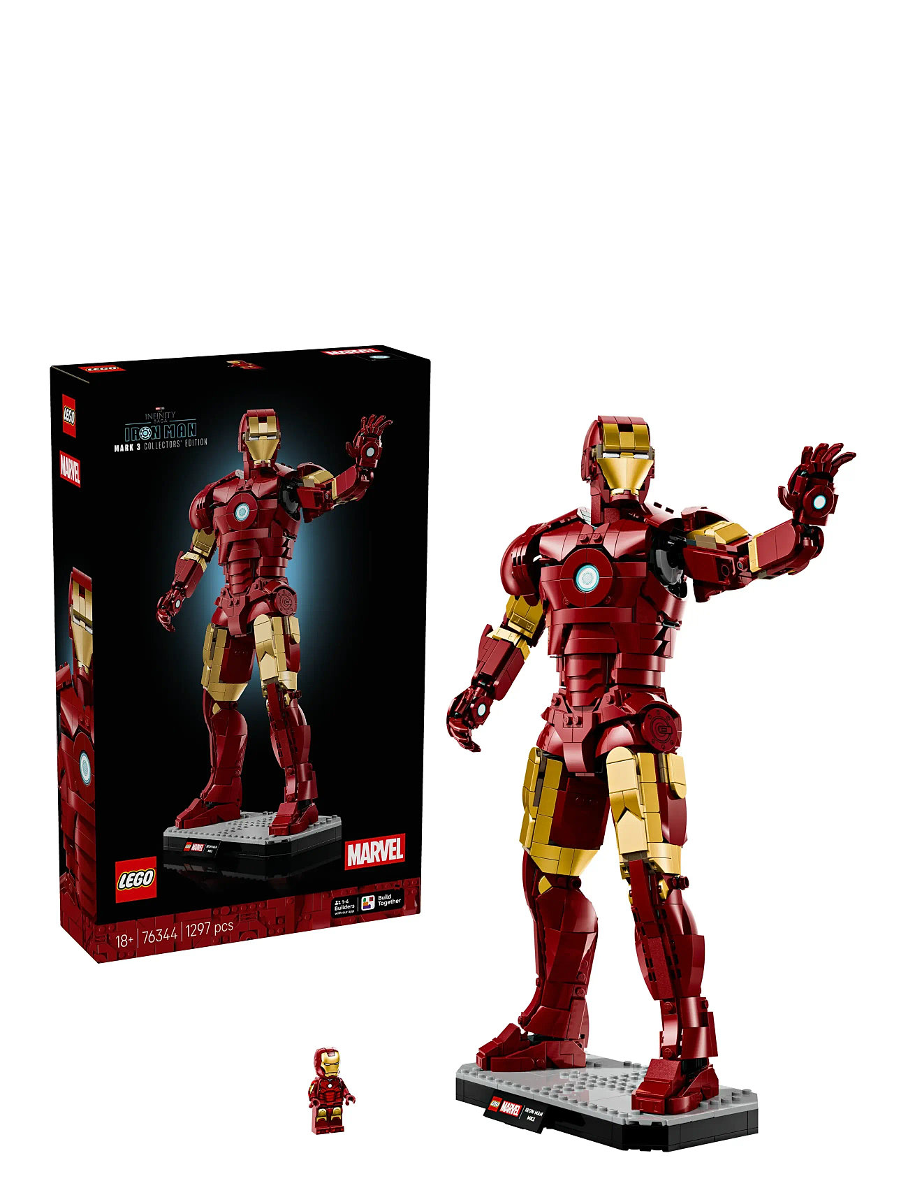 LEGO Super Heroes 76344, One Size, Red, Lego Legetøj > Lego Super Heroes, Børn