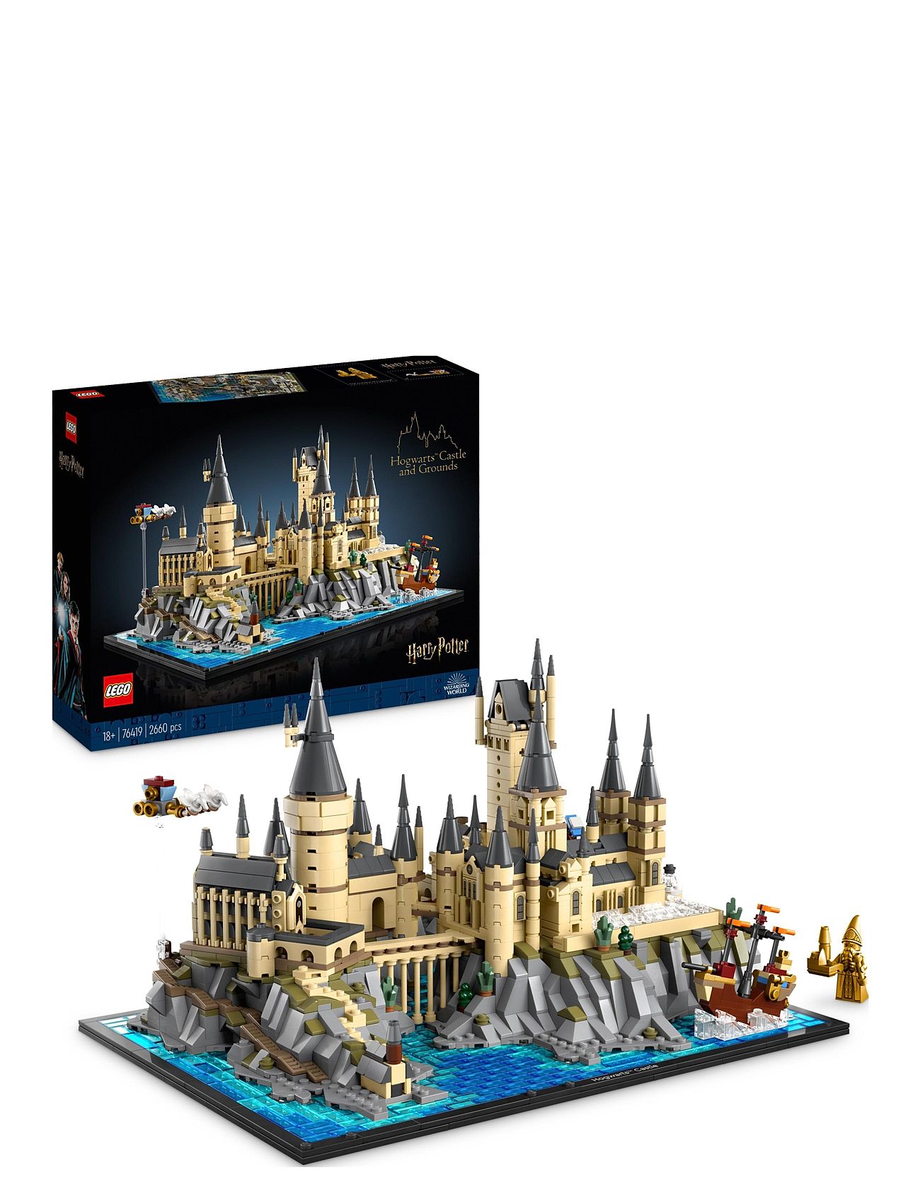 Hogwarts Castle And Grounds Big Set Toys Lego Toys Lego harry Potter Multi/patterned LEGO