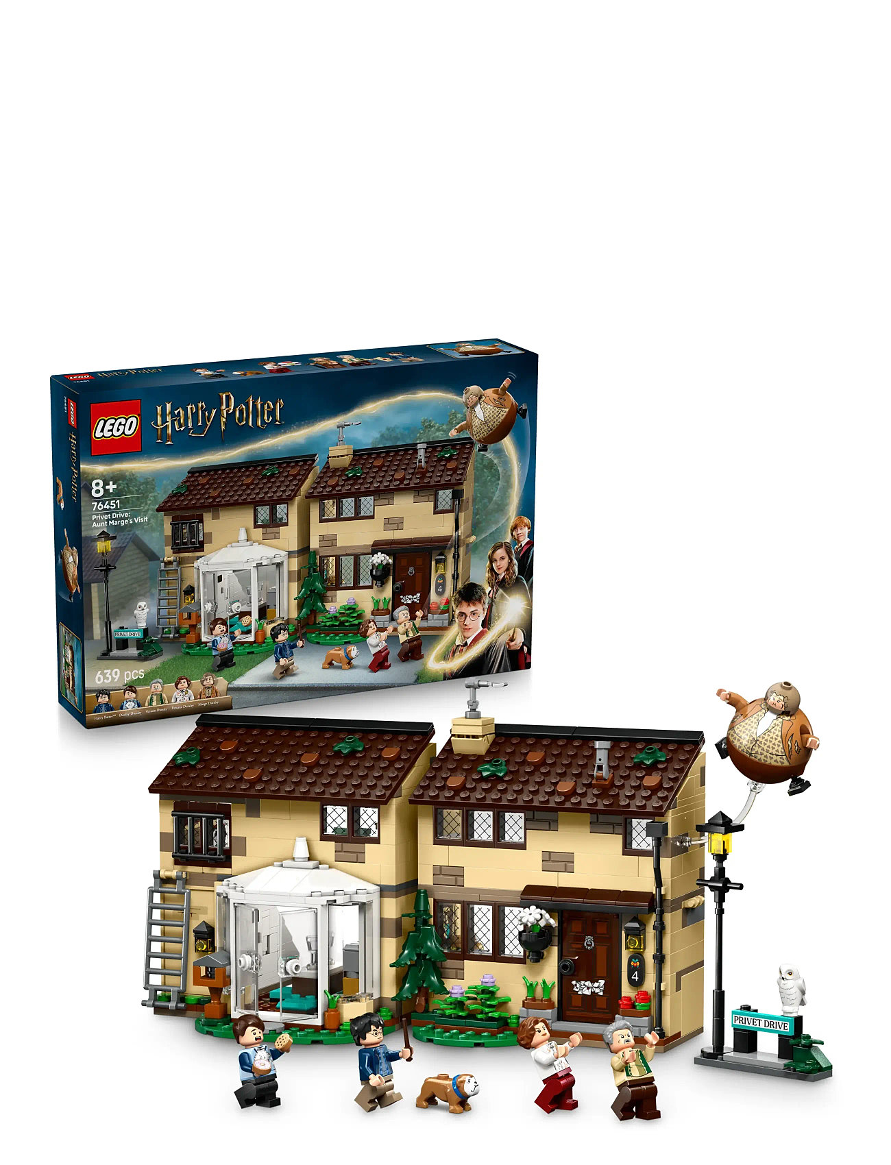 Ligustervænget: Tante Marges Besøg 76451 Toys Lego Toys Lego harry Potter Multi/patterned LEGO