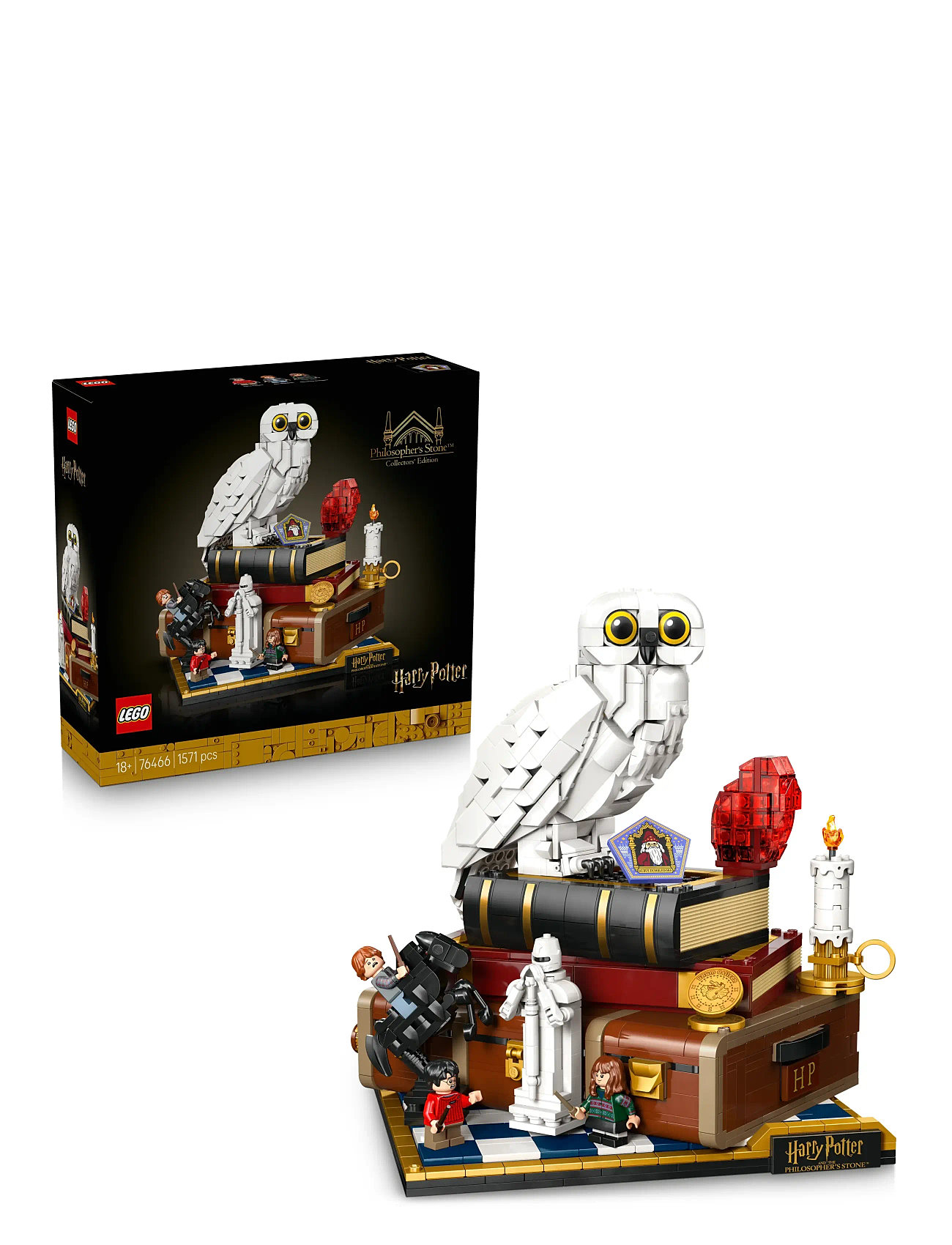 LEGO De Vises Sten – Samlerudgave 76466, One Size, White, Lego Legetøj > Lego harry Potter, Børn