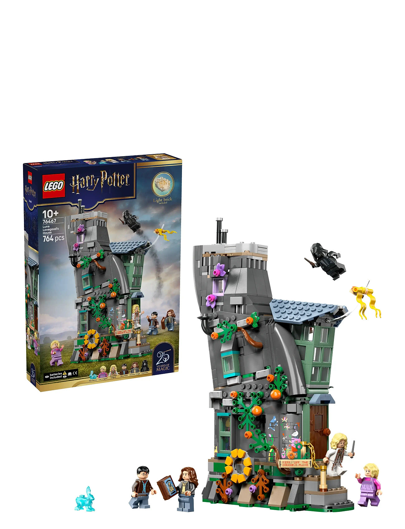 LEGO Luna Lovegoods Hus 76467, One Size, Grey, Lego Legetøj > Lego harry Potter, Børn