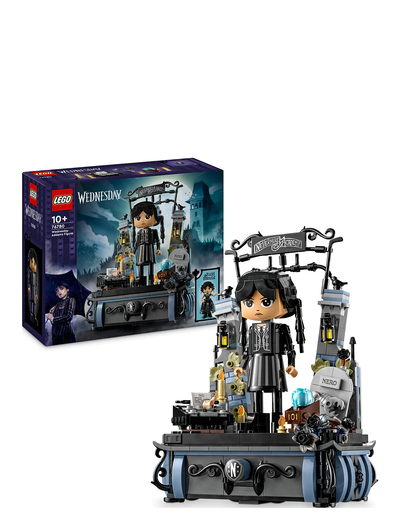 Wednesday Addams-Figur 76780 Toys Lego Toys Multi/patterned LEGO