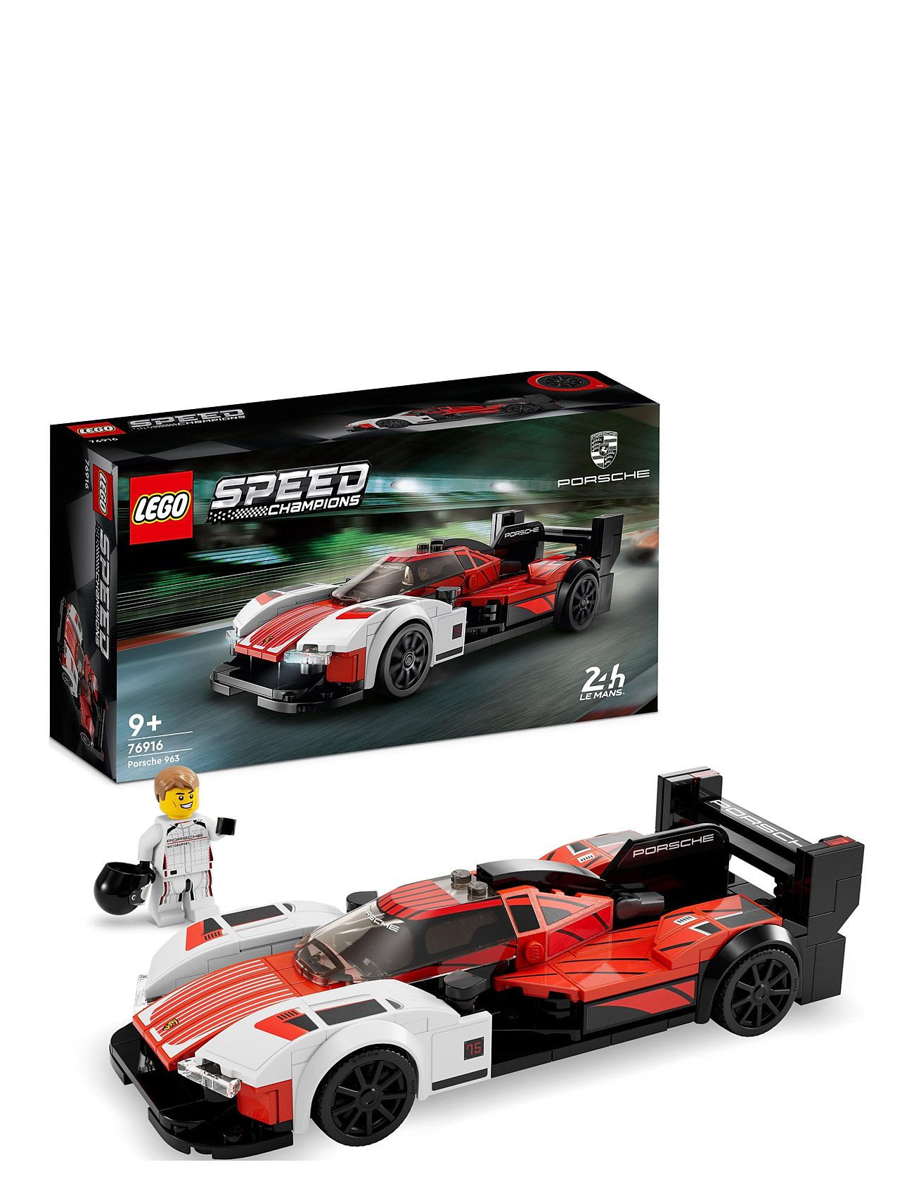 Porsche 963 Model Race Car Toy Toys Lego Toys Lego speed Champions Multi/patterned LEGO