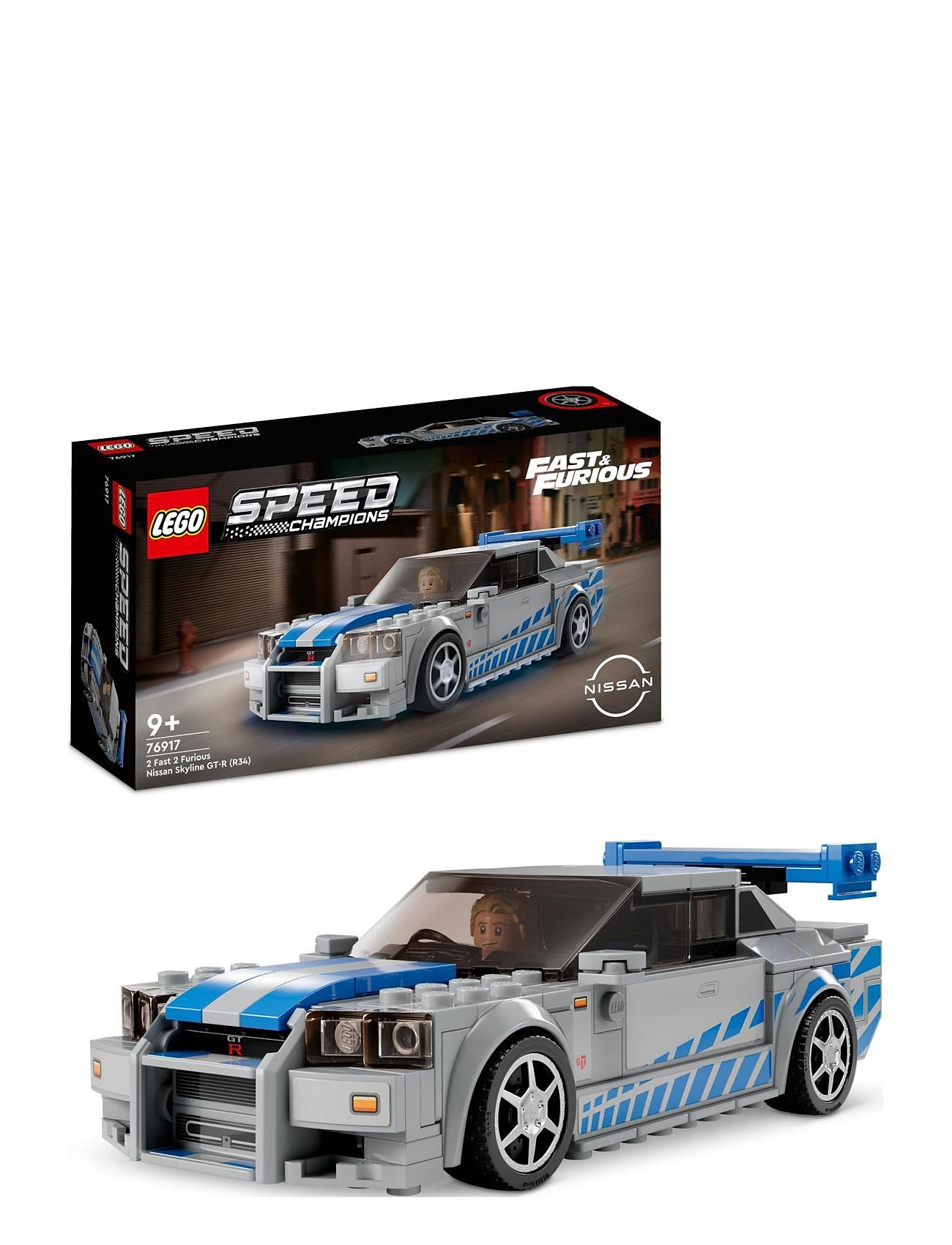 2 Fast 2 Furious Nissan Skyline Gt-R  Toys Lego Toys Lego speed Champions Multi/patterned LEGO