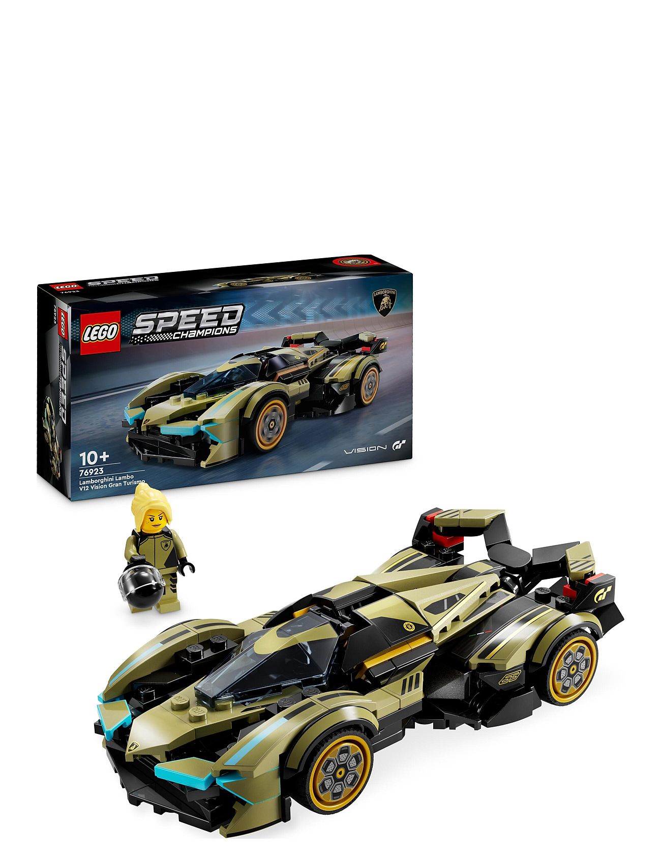 Lamborghini Lambo V12 Vision Gt-Superbil Toys Lego Toys Lego speed Champions Multi/patterned LEGO