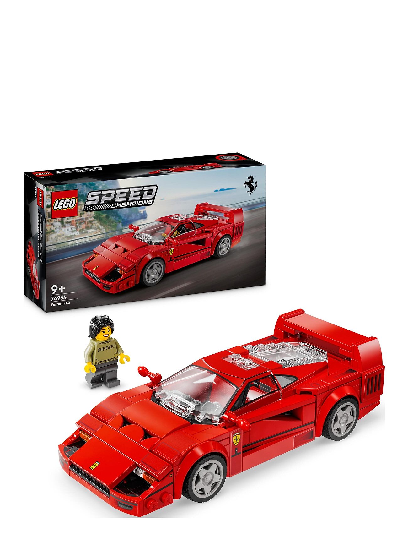 Ferrari F40-Superbil Toys Lego Toys Lego speed Champions Multi/patterned LEGO