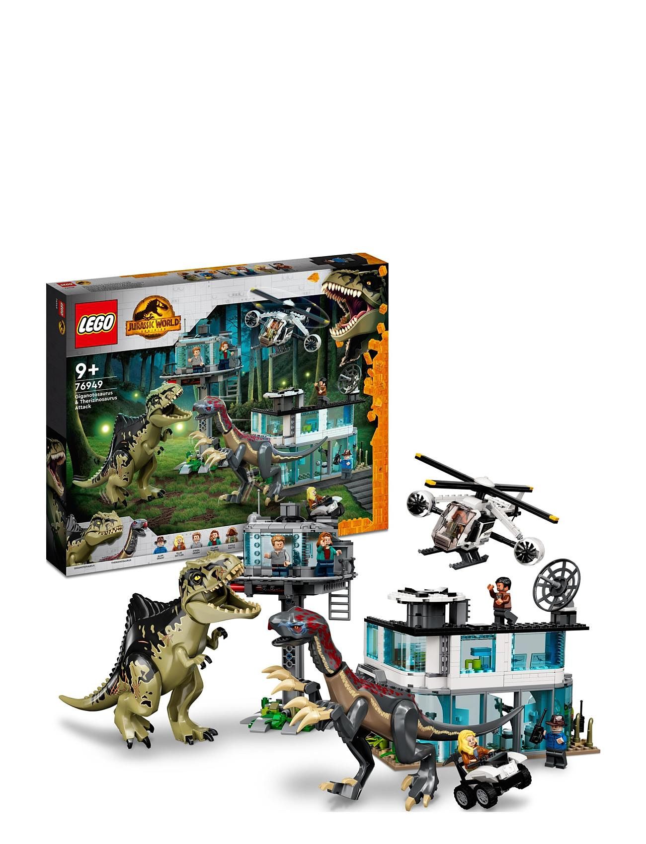 Giganotosaurus Og Therizinosaurus-Angreb Toys Lego Toys Lego jurassic World Multi/patterned LEGO