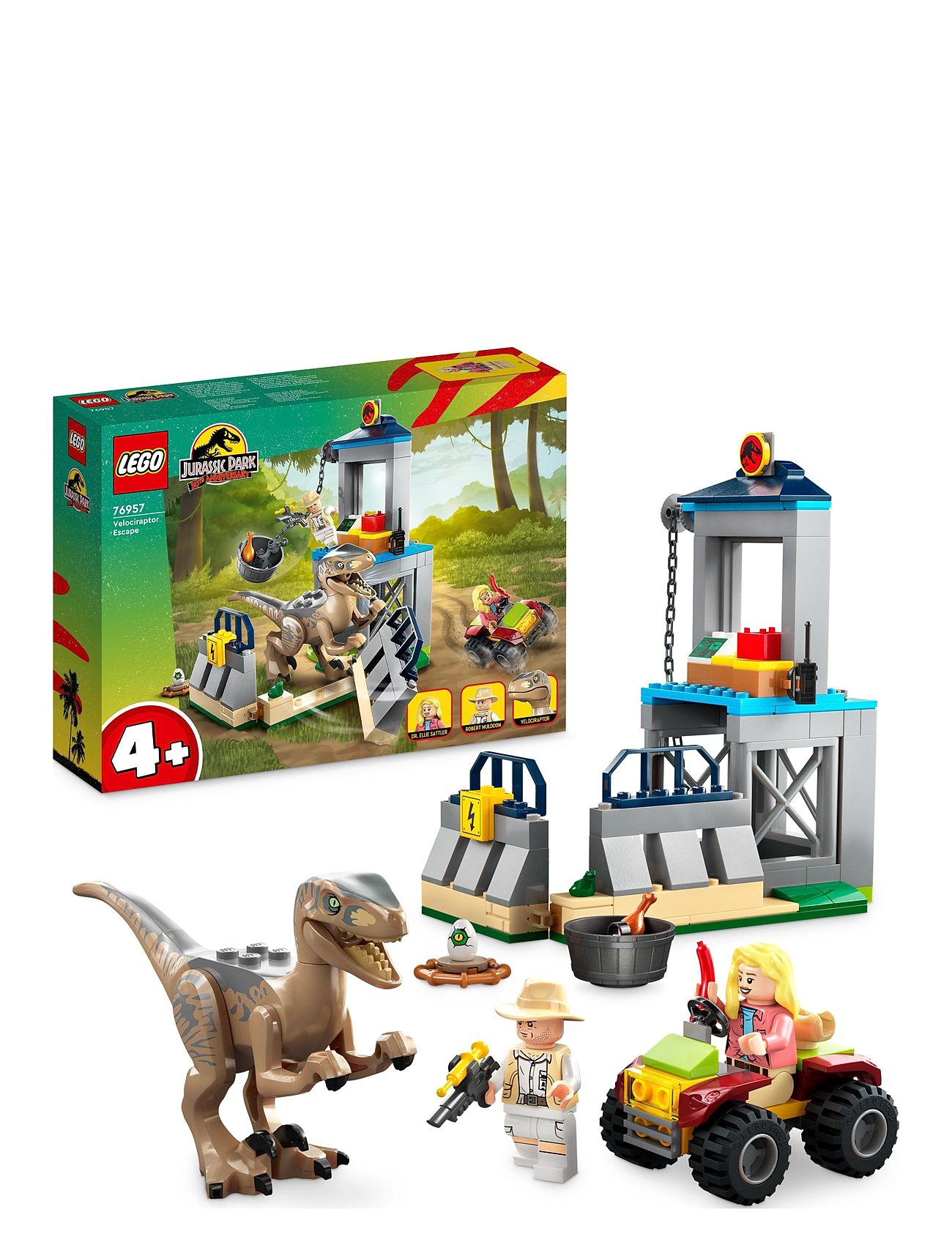 Velociraptor-Flugt Toys Lego Toys Lego jurassic World Multi/patterned LEGO