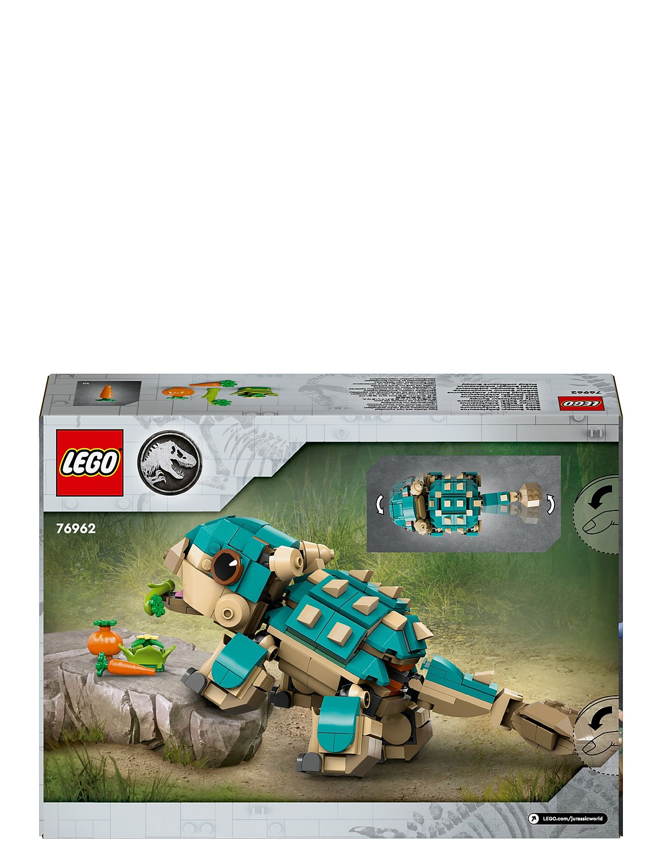 Baby Bumpy: Ankylosaurus Toys Lego Toys Lego jurassic World Multi/patterned LEGO