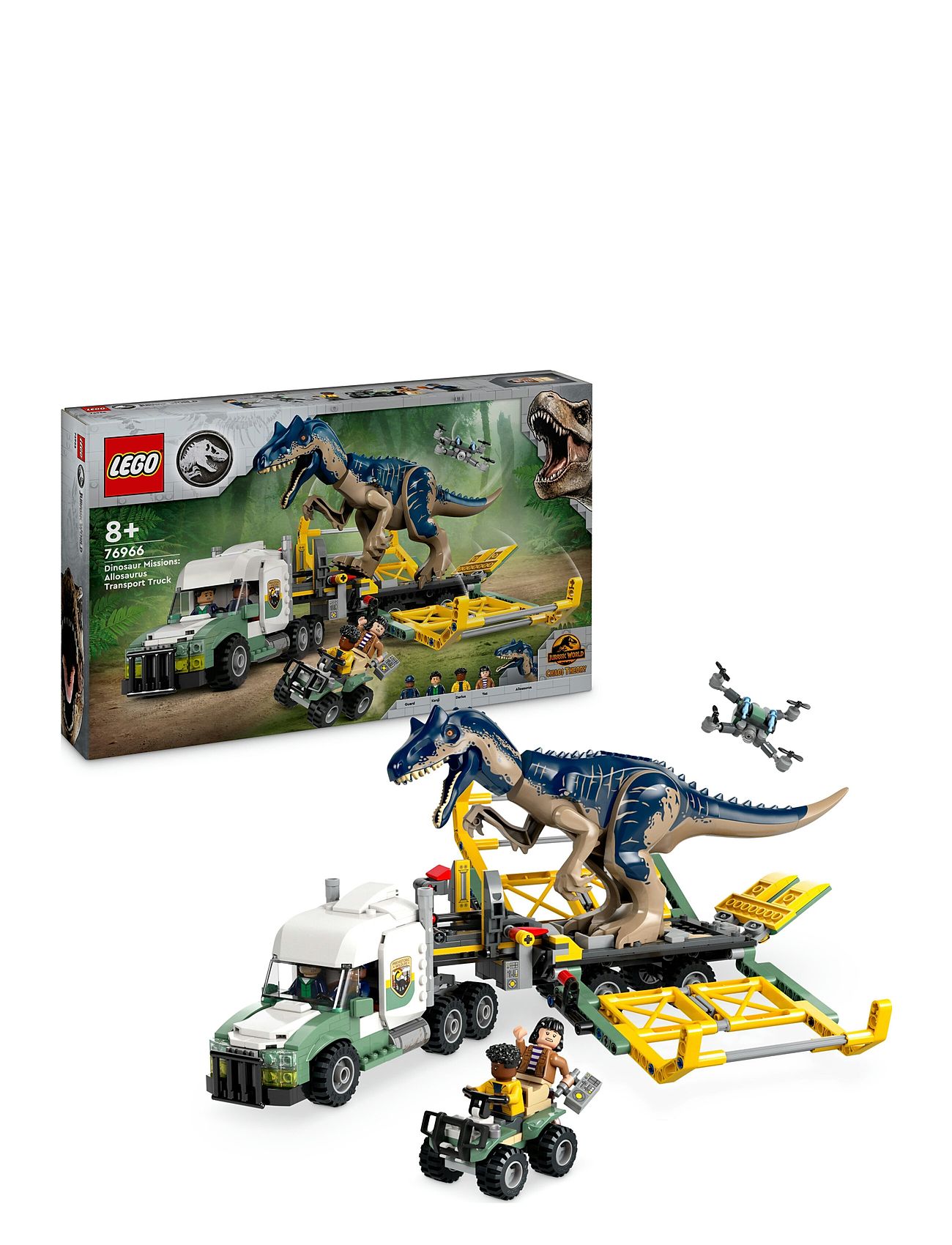 Dinosaurmissi R: Allosaurus-Transportvogn Toys Lego Toys Lego jurassic World Multi/patterned LEGO