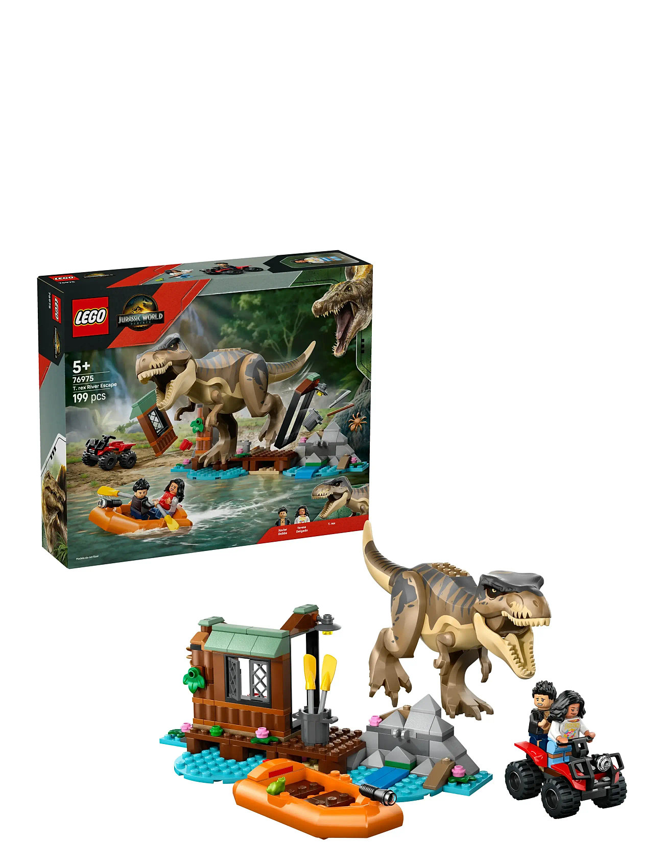 LEGO Jurassic World 76975 Patterned - One Size - Kinder