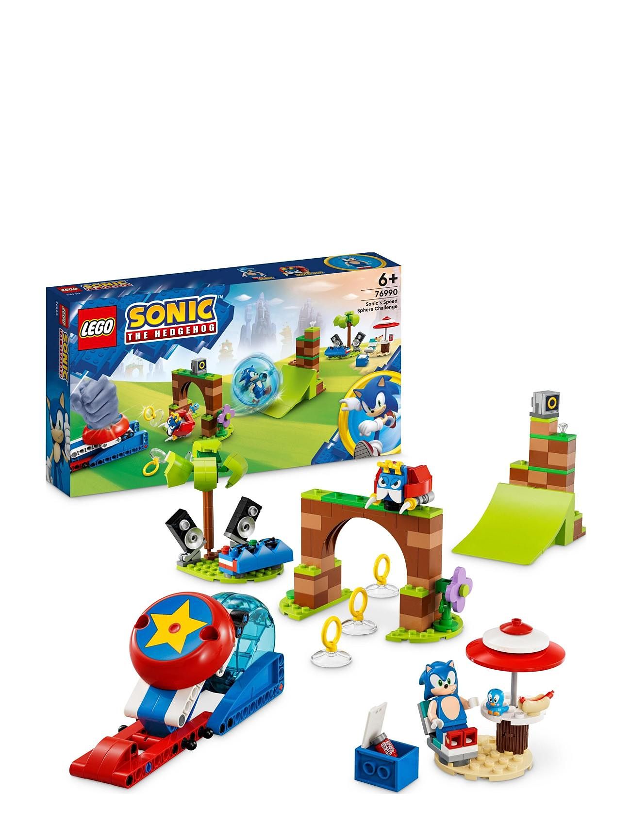Sonic The Hedgehog Sonic's Speed Sphere Challenge Toys Lego Toys Lego Sonic The Hedgehog Multi/patterned LEGO