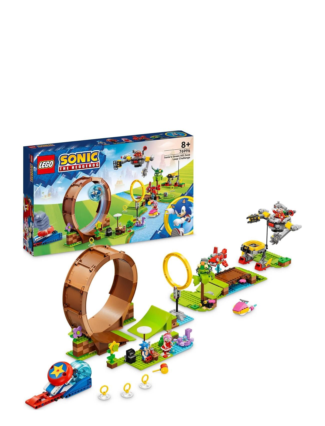 Sonic The Hedgehog Sonic's Green Hill Z Loop Challenge Toys Lego Toys Lego Sonic The Hedgehog Multi/patterned LEGO
