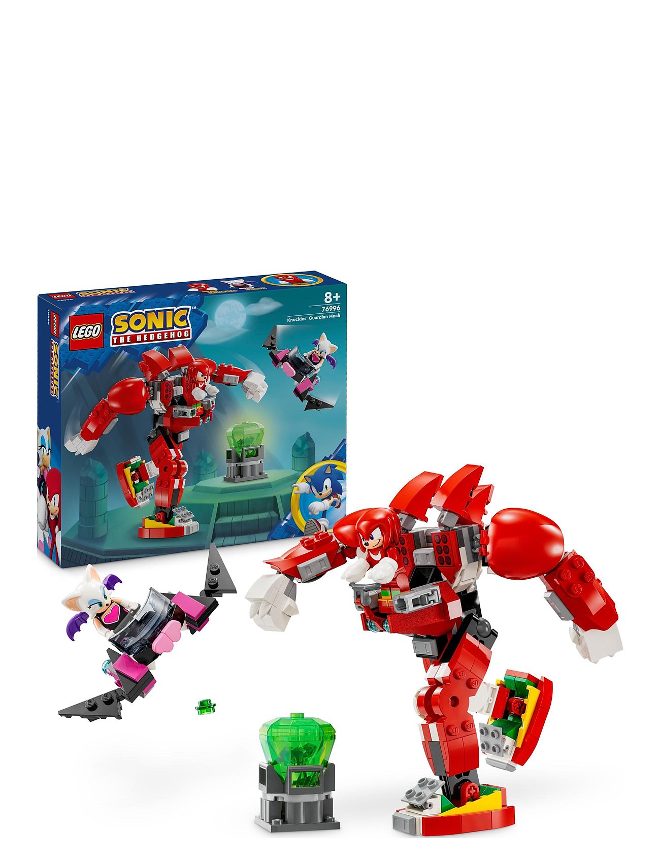 Knuckles' Vogterrobot Toys Lego Toys Lego Sonic The Hedgehog Multi/patterned LEGO