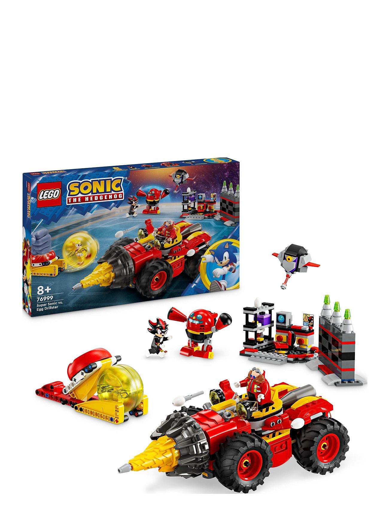 Super Sonic Mod Egg Drillster Toys Lego Toys Lego Sonic The Hedgehog Multi/patterned LEGO