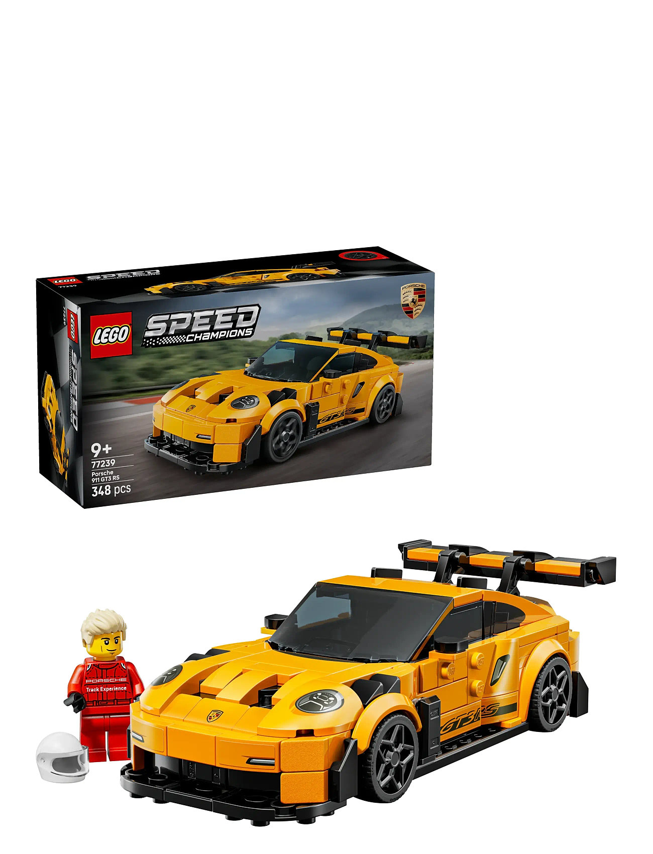 LEGO Porsche 911 Gt3 Rs-Superbil 77239, One Size, Multi/patterned, Lego Legetøj > Lego speed Champions, Børn