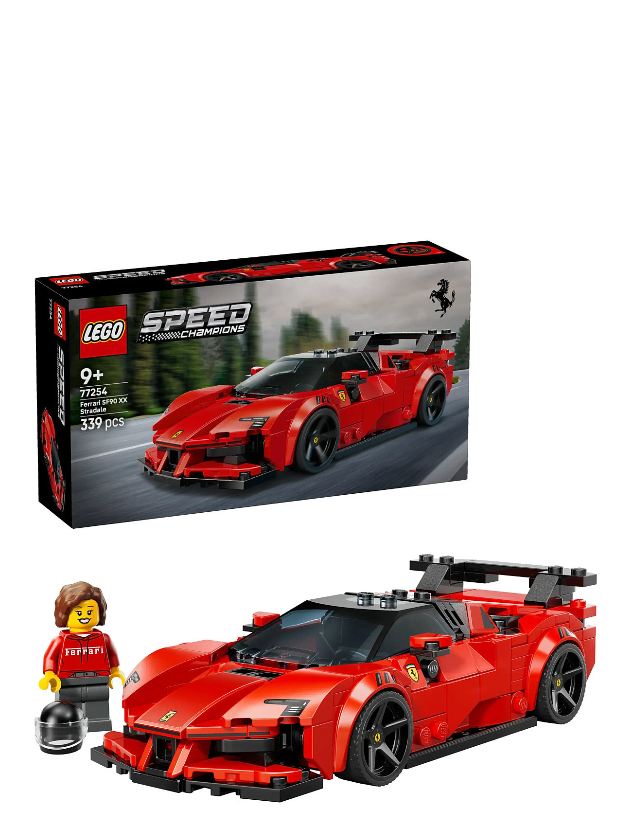 LEGO Ferrari Sf90 Xx Stradale-Sportsvogn 77254, One Size, Red, Lego Legetøj > Lego speed Champions, Børn