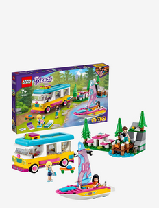 Forest Camper Van & Sailboat Toy Set - lego® friends - multicolor