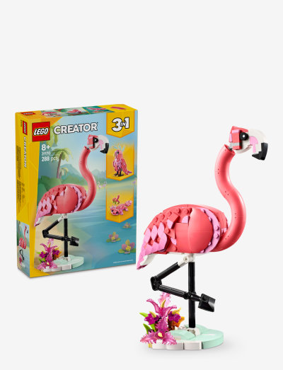 Villieläimet: vaaleanpunainen flamingo