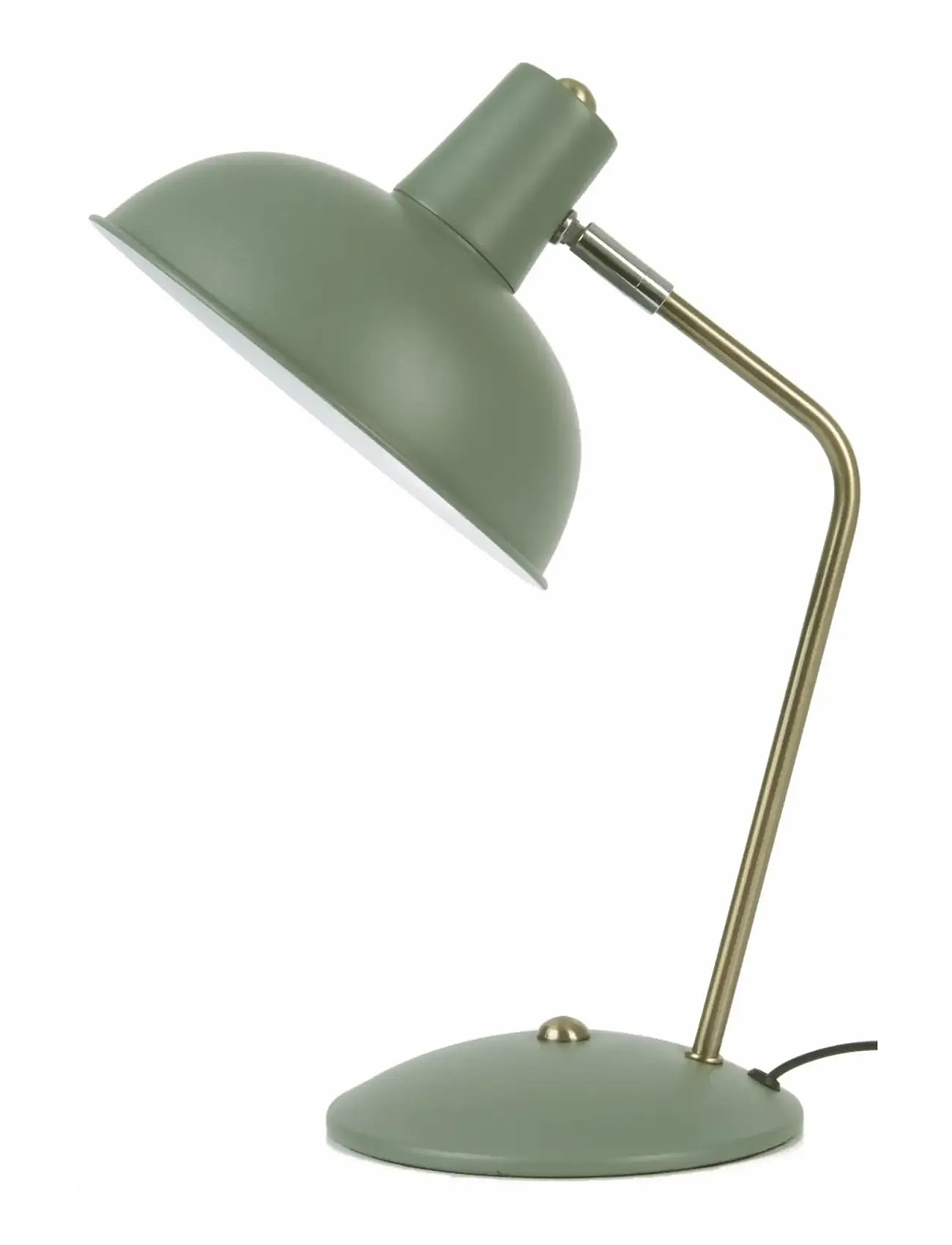 Leitmotiv Table Lamp Hood, Ø 26 cm, Khaki green, Lamper > Bordlamper, Unisex