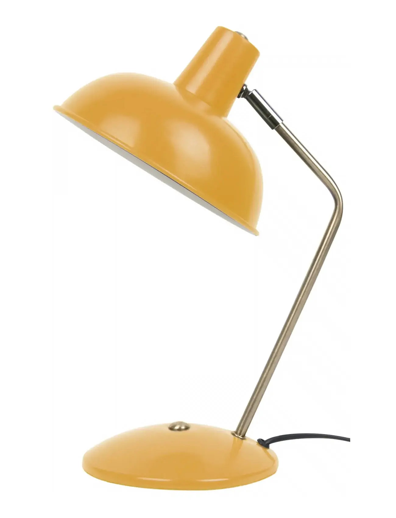 Leitmotiv Table Lamp Hood, Ø 26 cm, Yellow, Lamper > Bordlamper, Unisex