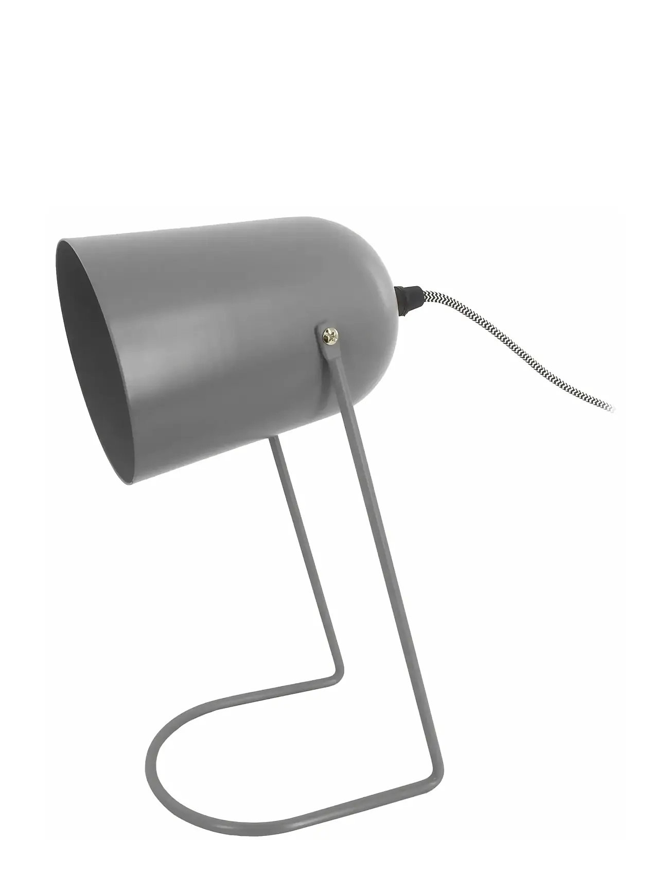 Leitmotiv Table Lamp Enchant, Ø 18 cm, Grey, Lamper > Bordlamper, Unisex