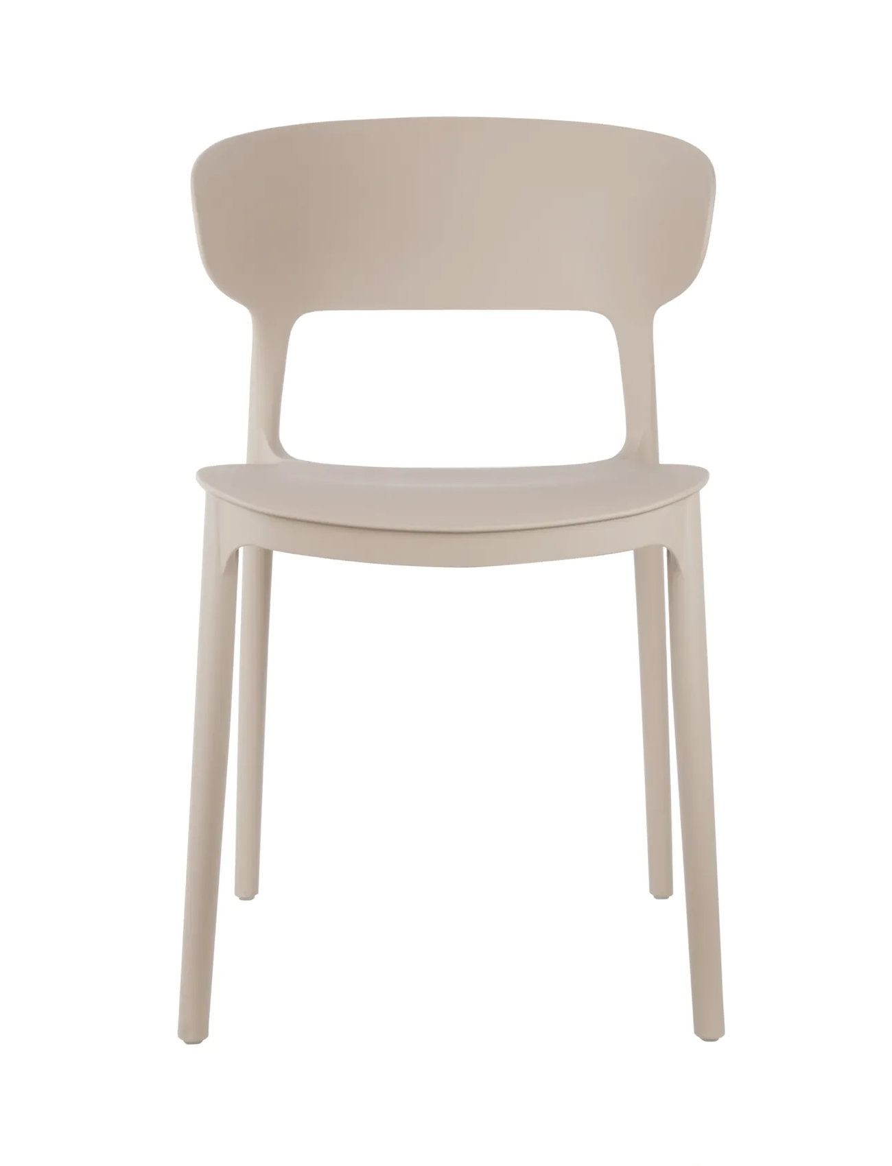 Leitmotiv Dining Chair Fain, H75 cm, Beige, Stole Og Skamler > Stole, Unisex