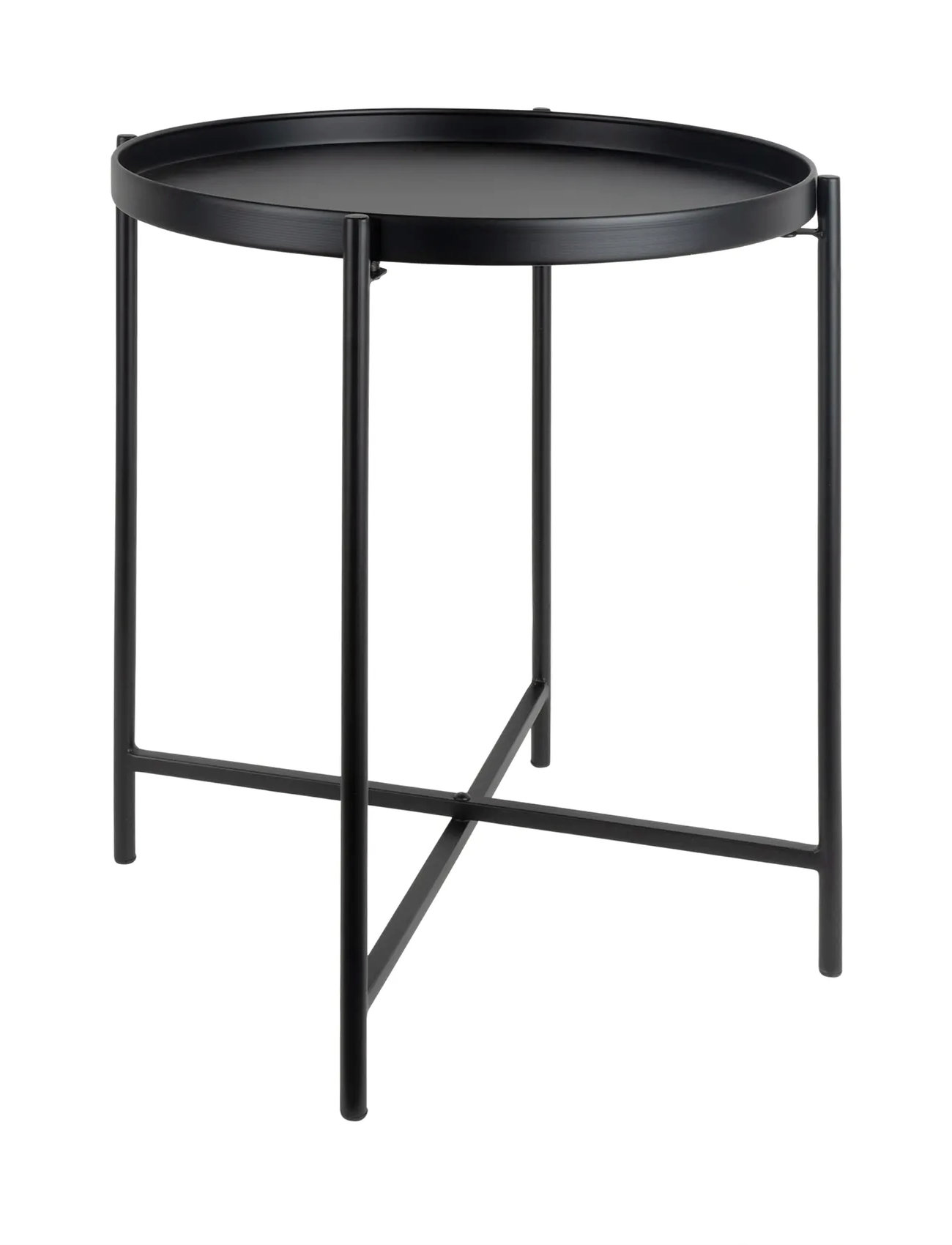 Leitmotiv Side Table Meseta, H49 cm, Black, Borde > Sideborde Og Små Borde, Unisex