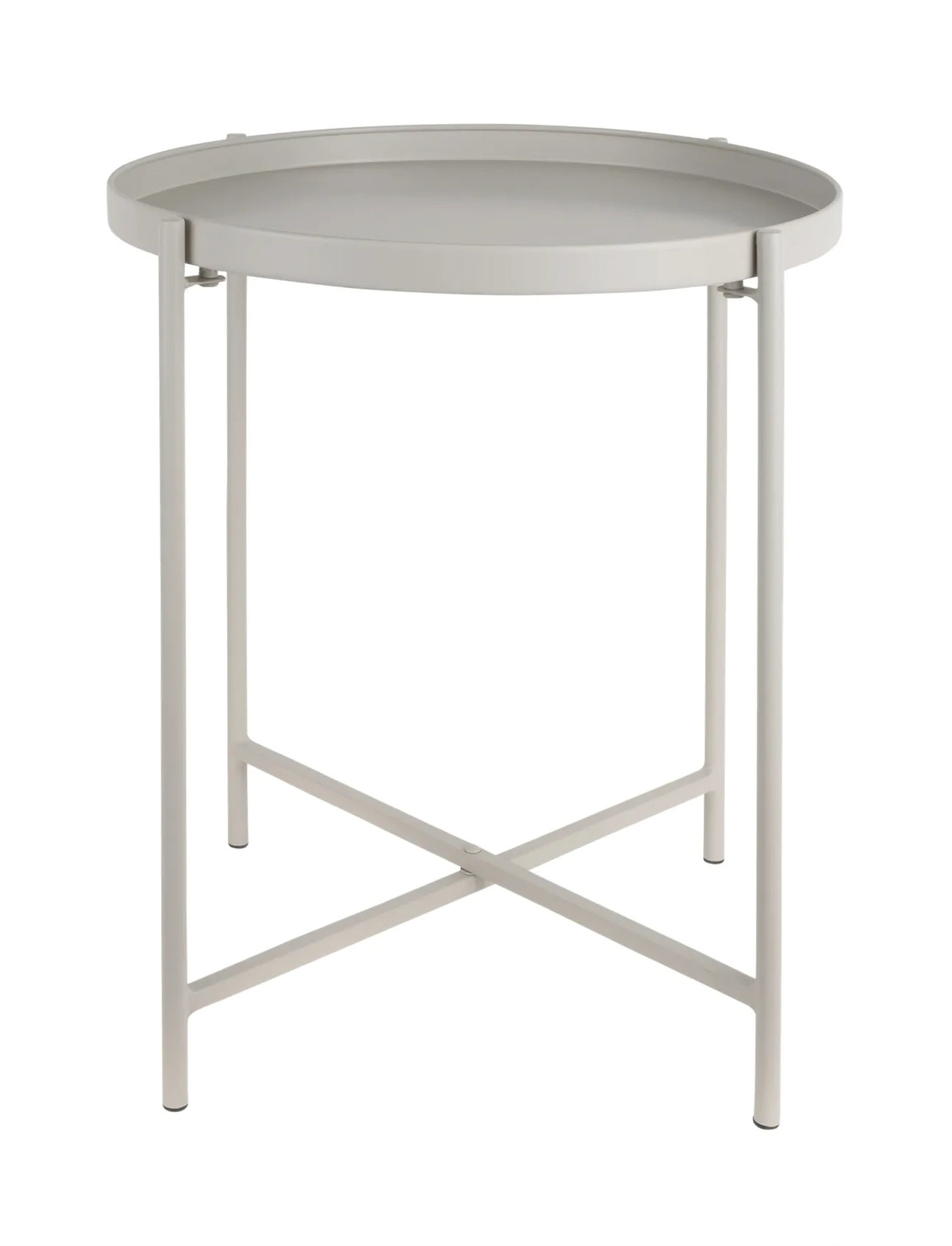 Leitmotiv Side Table Meseta, H49 cm, Grey, Borde > Sideborde Og Små Borde, Unisex