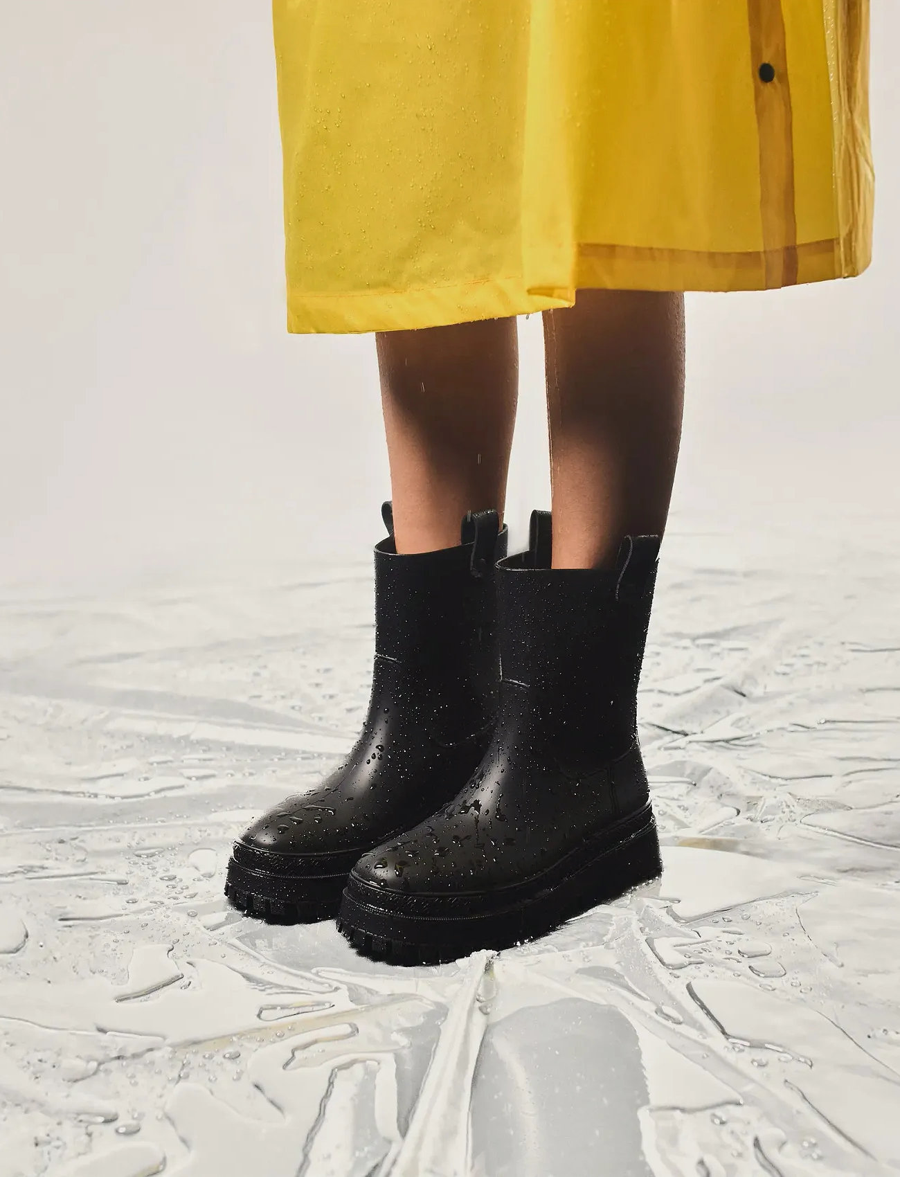 Lemon Jelly Kaiah Black, 36, Black, Støvler > Regnstøvler, Dame