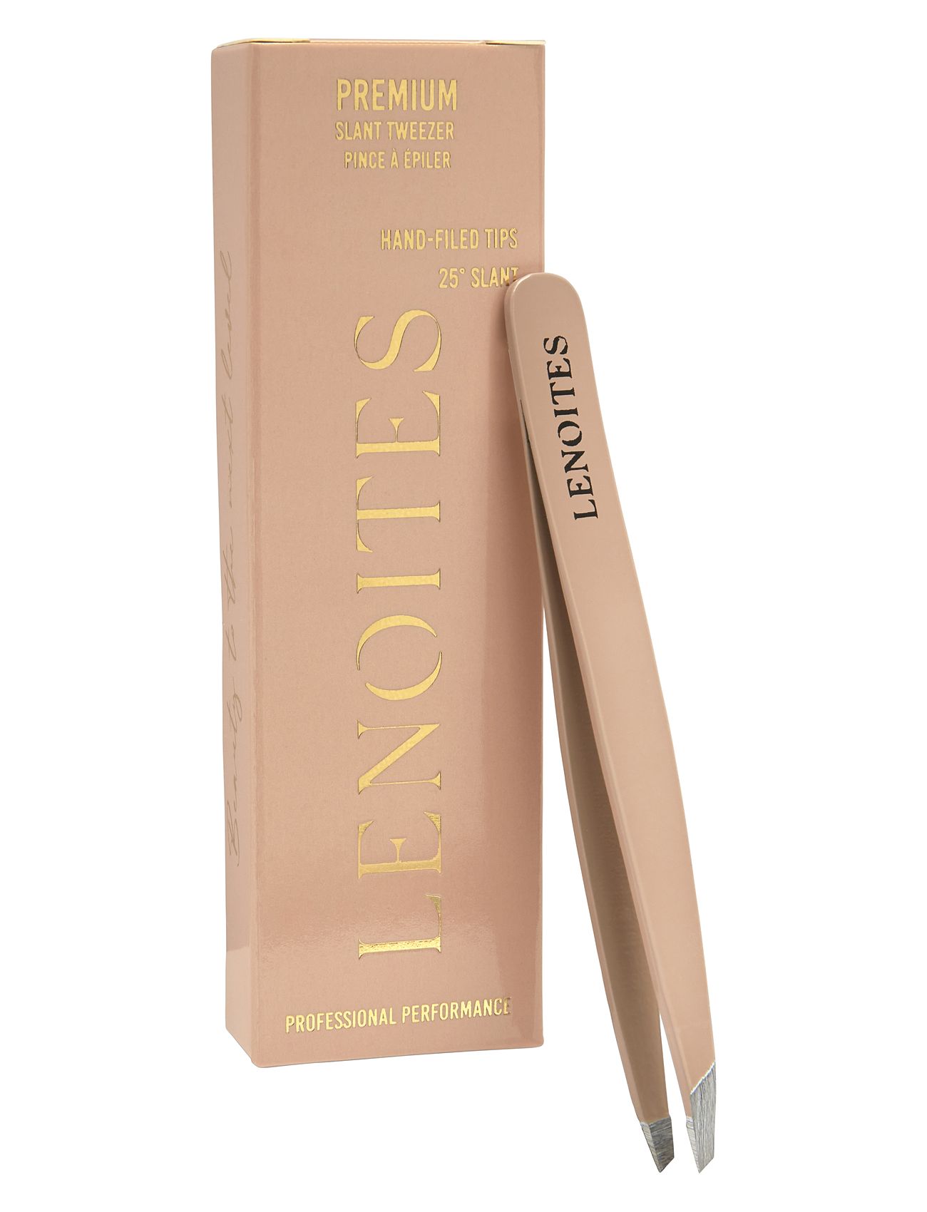 Lenoites Premium Slant Tweezer, One Size, Pink, Ansigt > Makeup-Redskaber, Dame
