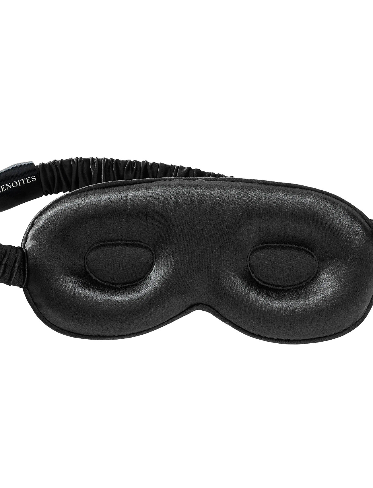 Lenoites Mulberry Silk Contour Sleep Mask Black Svart